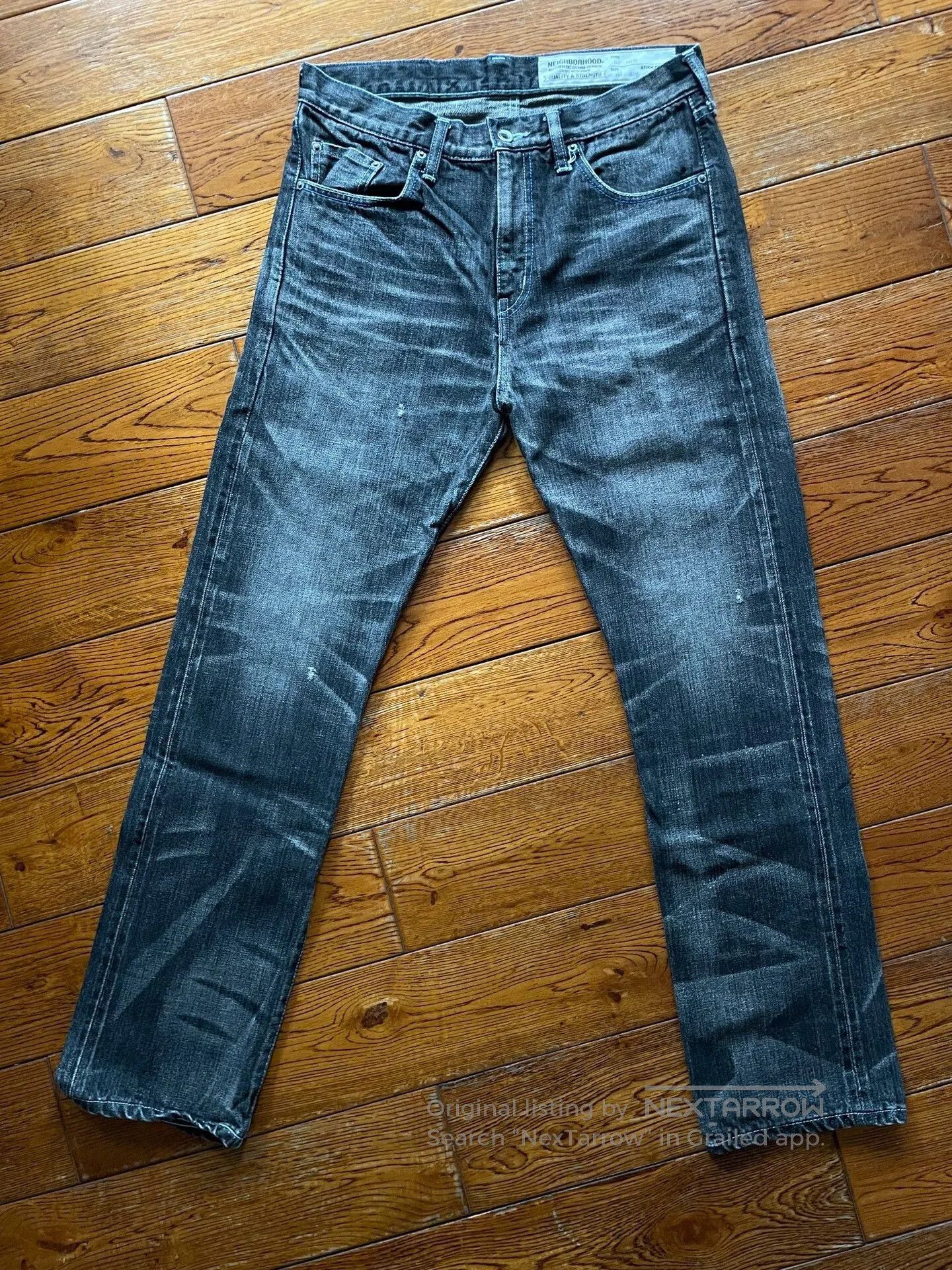 Neighborhood NEIGHBORHOOD Washed Denim DP Mid. Size US 30 / EU 46 - 1 Thumbnail