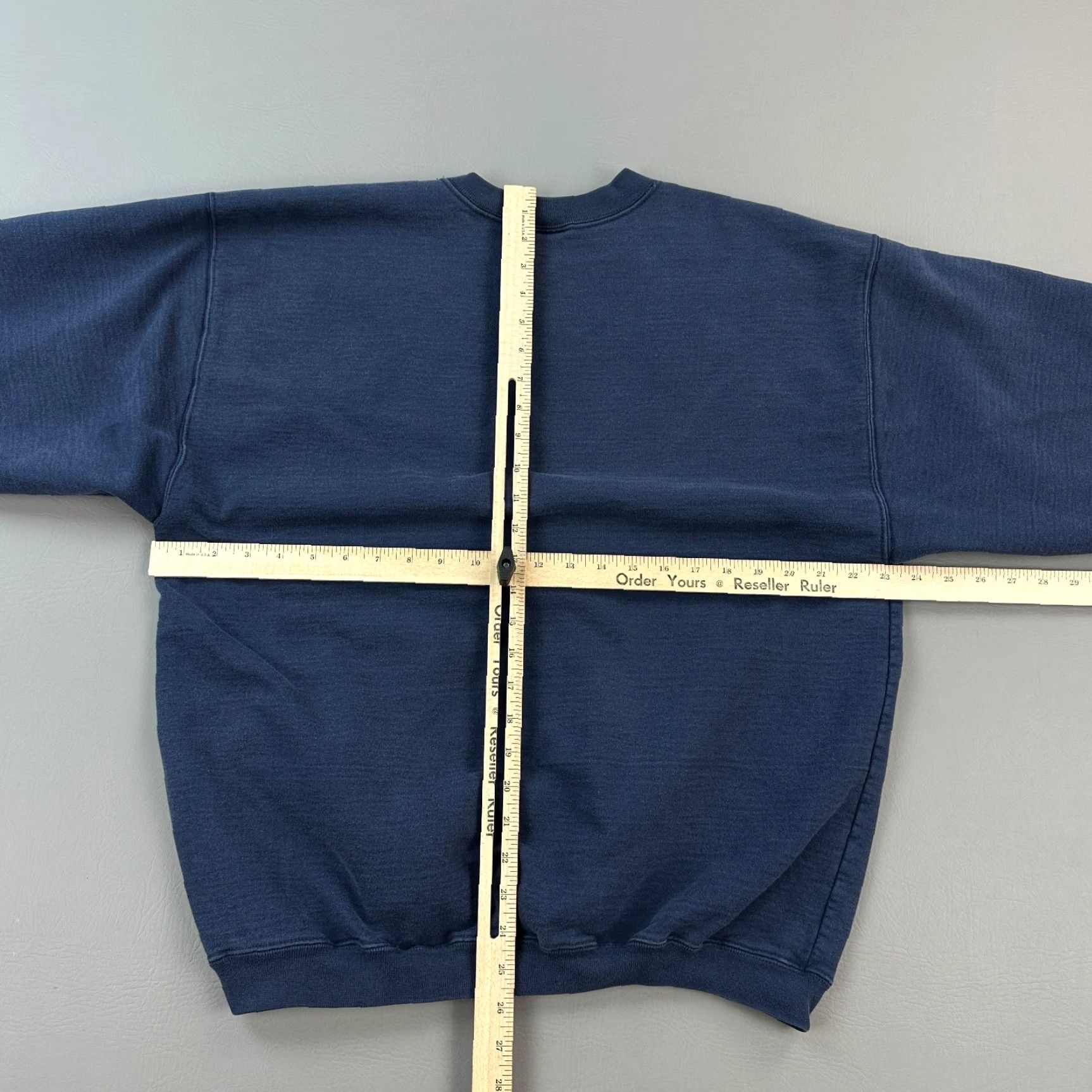 Vintage VINTAGE The Cotton Exchange Sweatshirt Mens Large Blue Crewneck Pullover USA Y2K Size US M / EU 48-50 / 2 - 4 Thumbnail