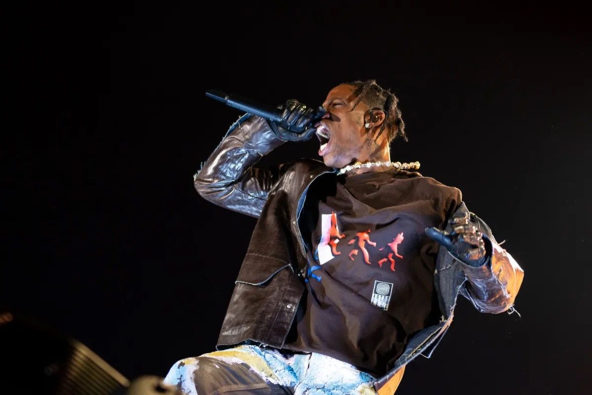 Travis Scott Astroworld festival 2021 longsleev Size US L / EU 52-54 / 3 - 4 Thumbnail