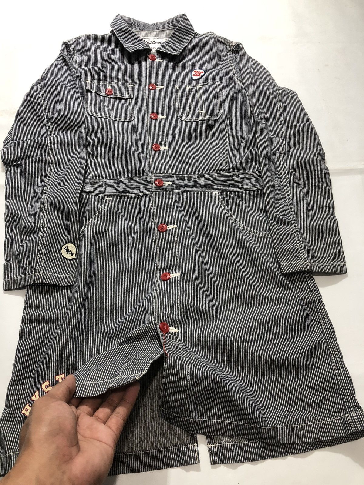 Hysteric Glamour × Japanese Brand × Le Grande Bleu (L.G.B.) Hysteric Glamour Hickory Dress Size XS / US 0-2 / IT 36-38 - 6 Thumbnail