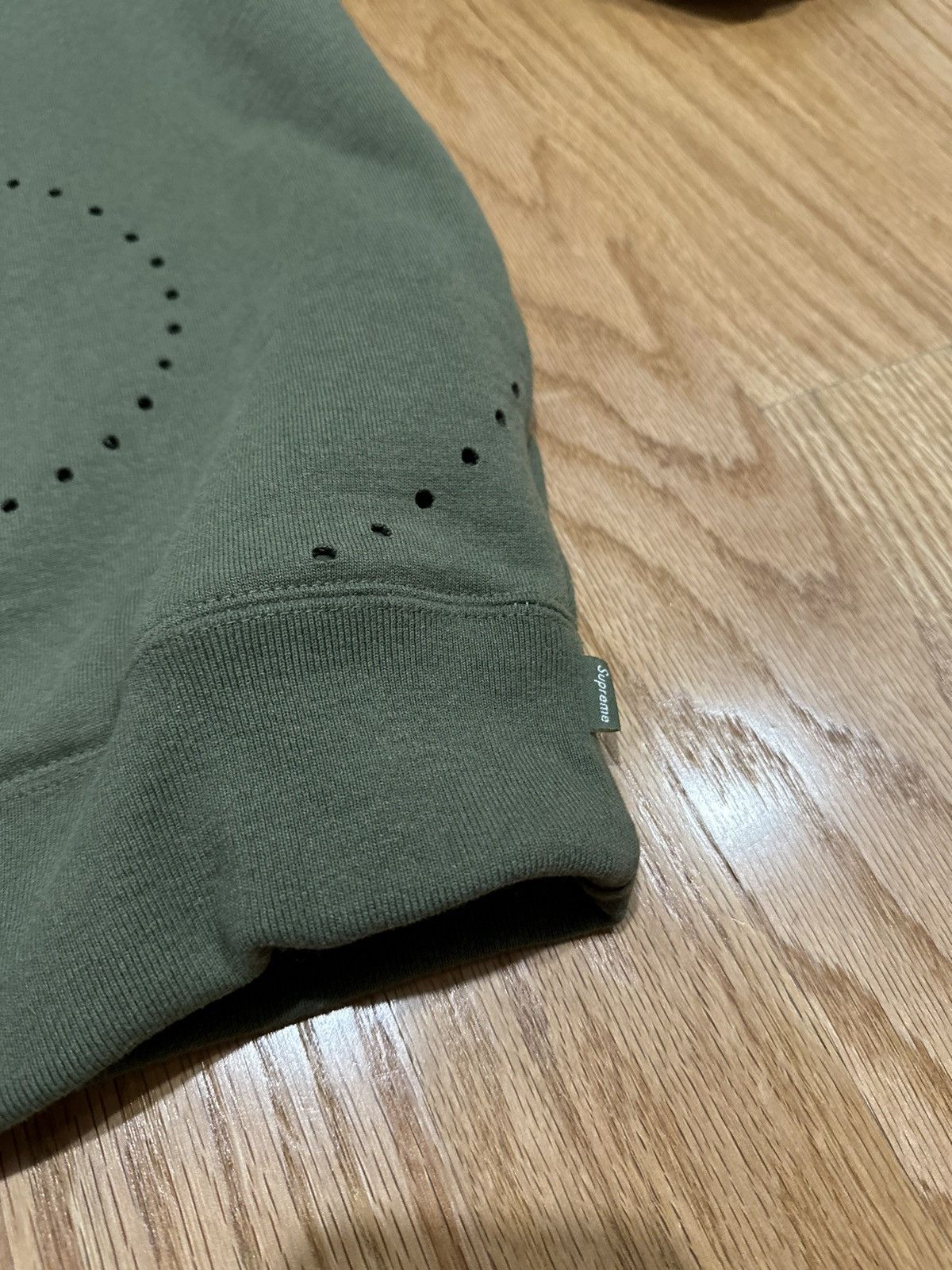 Supreme Supreme Laser Cut S Logo Hoodie Sweatshirt Hoody Size US XL / EU 56 / 4 - 5 Thumbnail