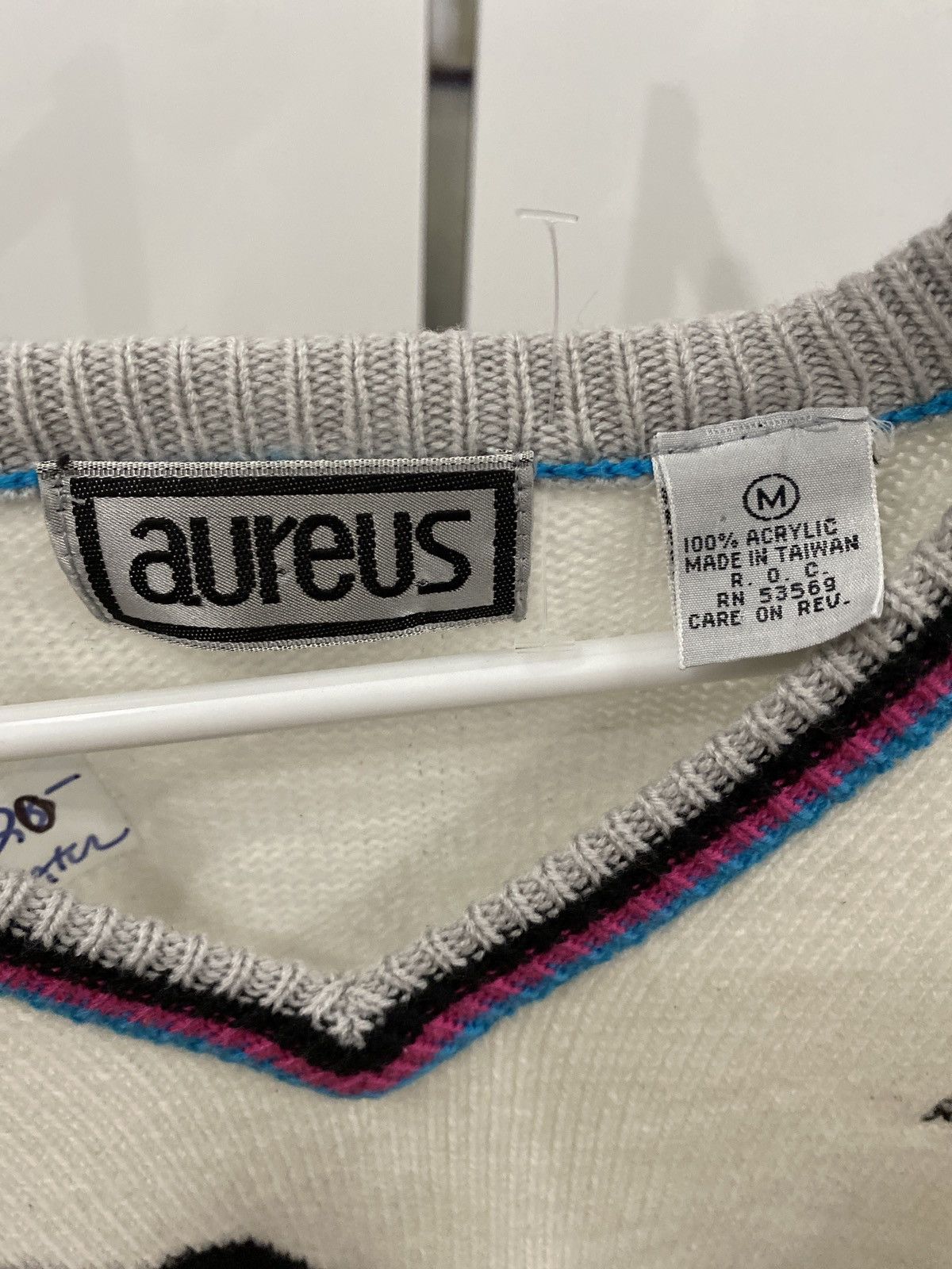 Other Vintage Aureus Golf Sweater Size US M / EU 48-50 / 2 - 2 Thumbnail