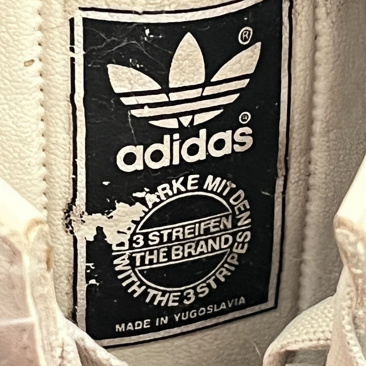 Adidas × Vintage Vintage Adidas Universal Made in Yugoslavia Black White Size US 8.5 / EU 41-42 - 16 Thumbnail