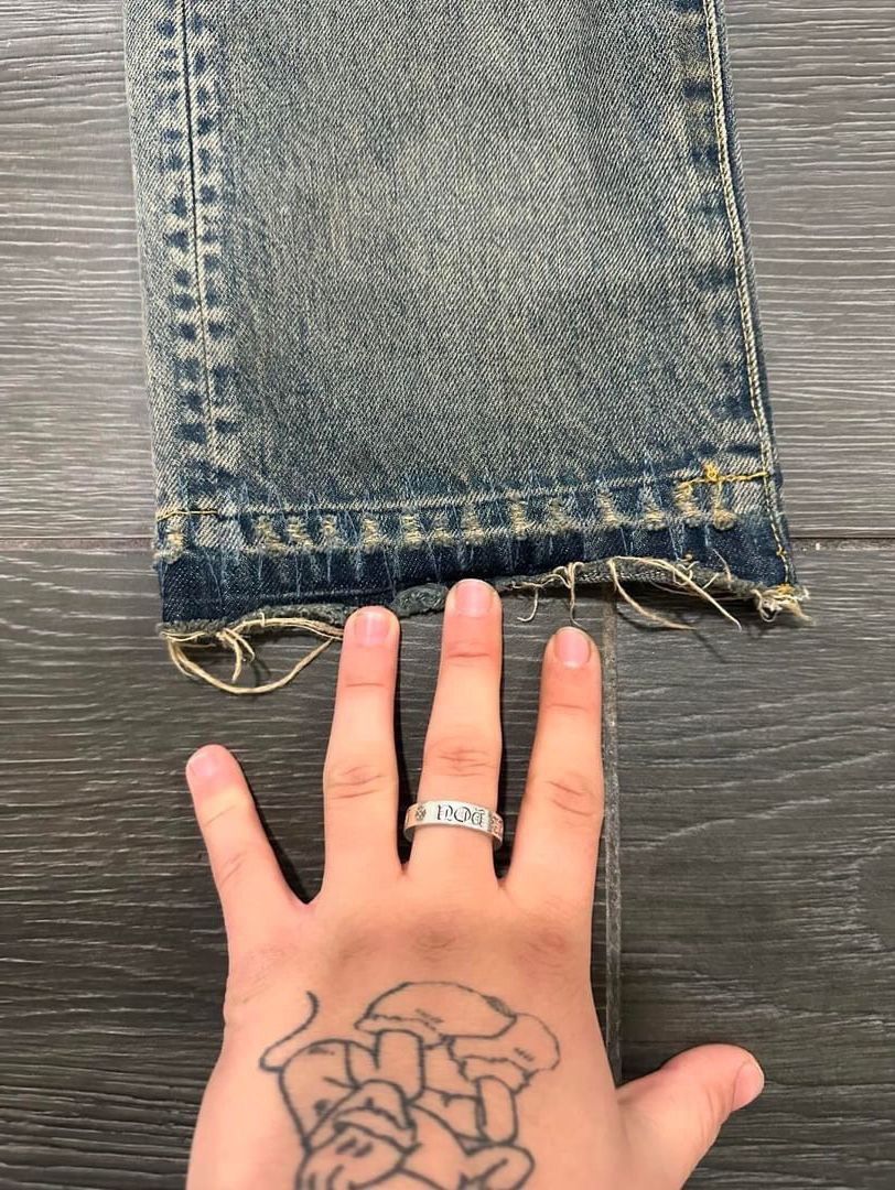 Undercover Undercover 68 Blue Yarn Jeans Size US 34 / EU 50 - 13 Thumbnail