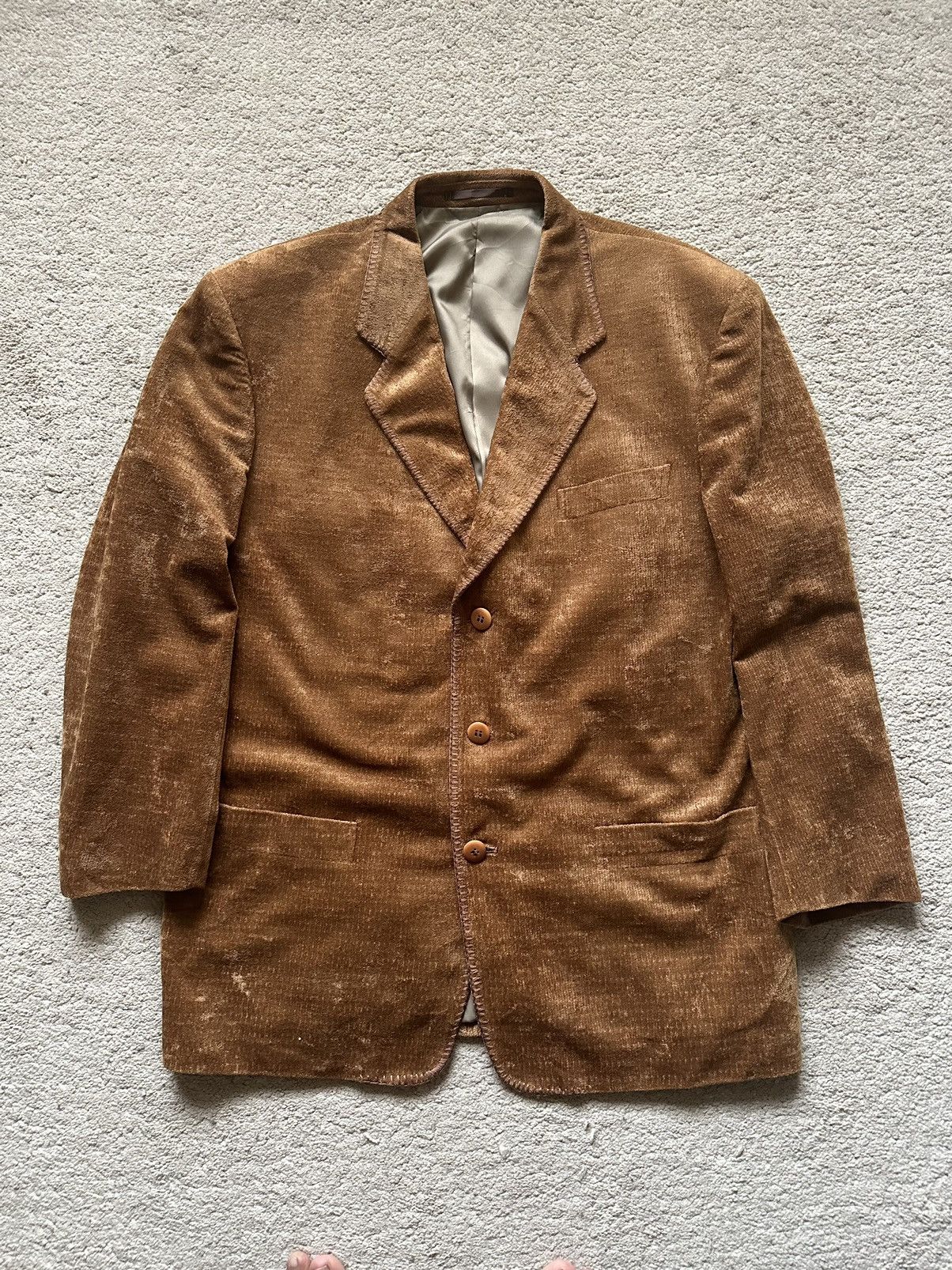 Lanvin × Vintage 1990s Lanvin Paris Classic Loose Cut Blazer Size 38L - 1 Thumbnail