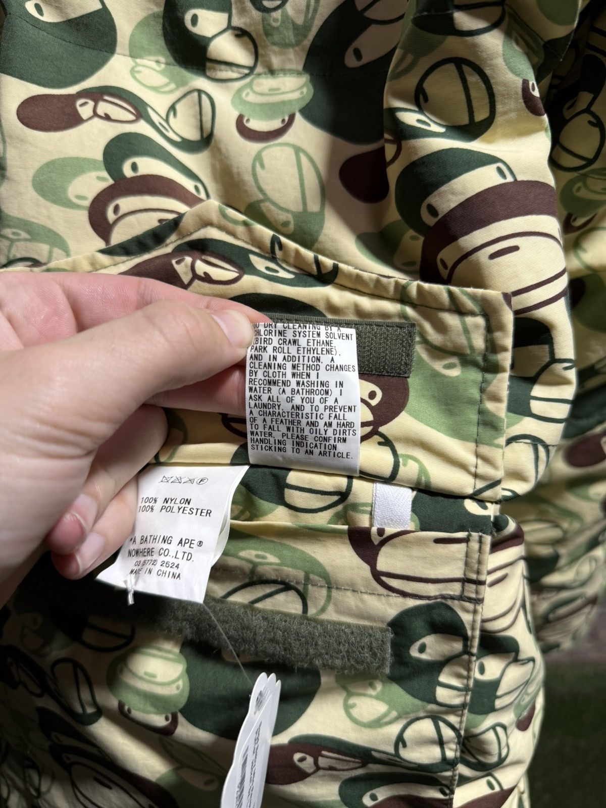 Bape Bape Baby Milo Reversible Puffer Jacket Sz. L Size US L / EU 52-54 / 3 - 4 Thumbnail