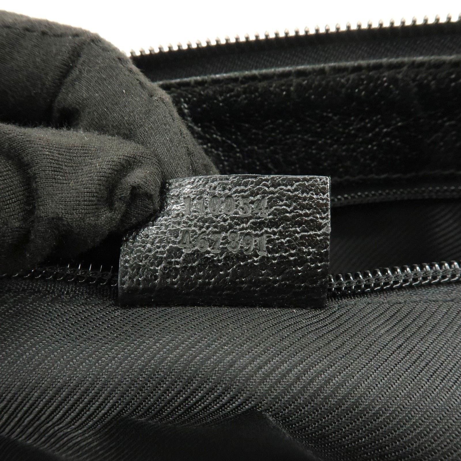 Gucci Gucci GG Canvas Messenger Bag Black Size ONE SIZE - 8 Thumbnail