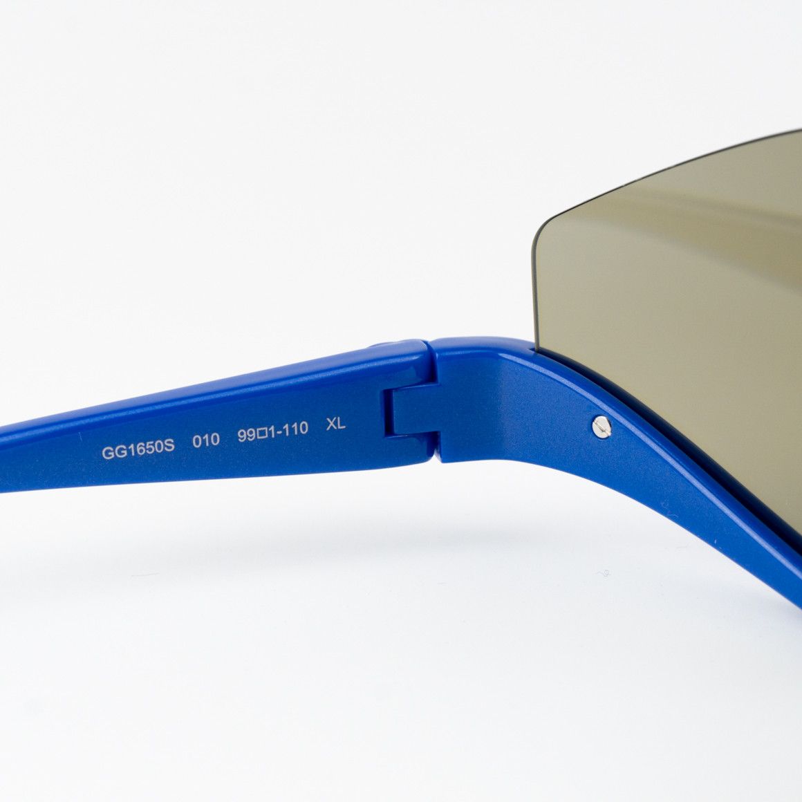Gucci NEW Gucci GG1650S 010 Unisex Shield Mask Sunglasses GG 1650S Size ONE SIZE - 7 Thumbnail