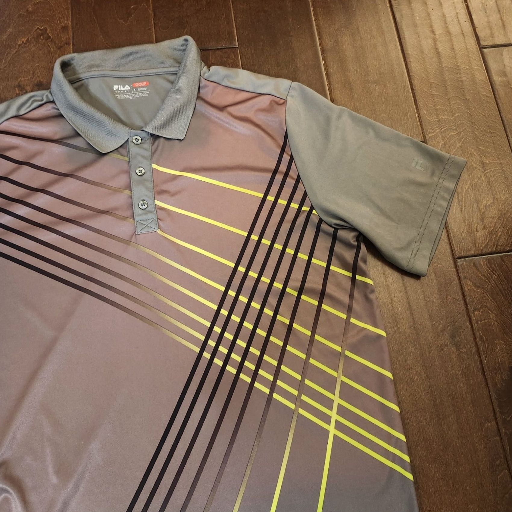 Fila FILA PERFORMANCE POLO SHIRT - Geometric Athletic - Large Size US L / EU 52-54 / 3 - 5 Thumbnail