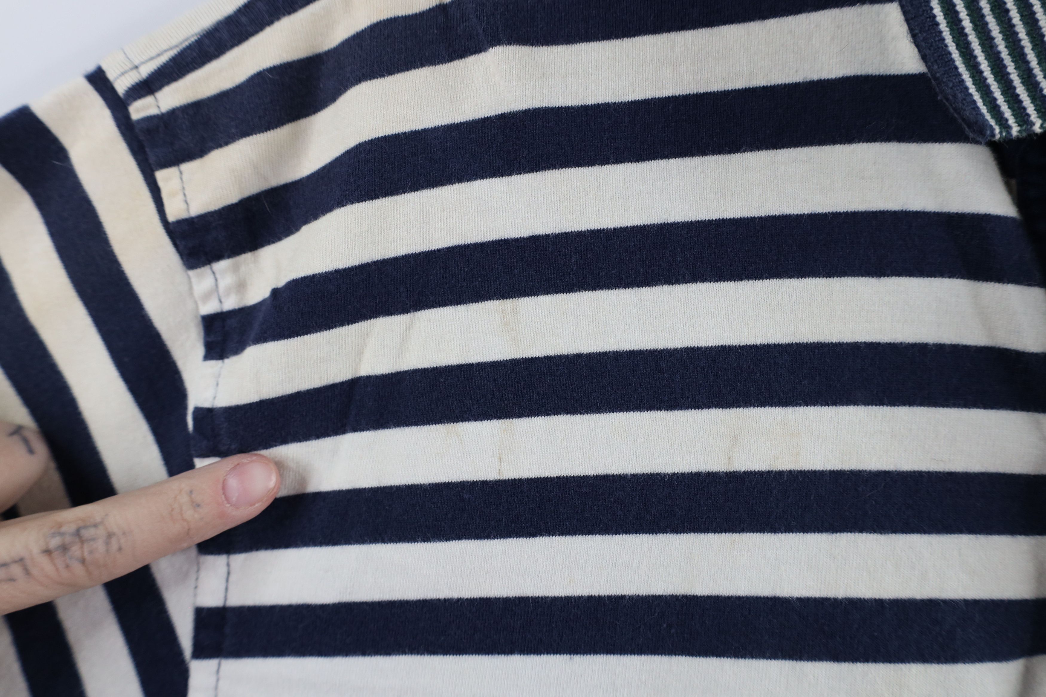 Tommy Hilfiger × Vintage Vintage 90s Tommy Hilfiger Distressed Tennis Polo Shirt Size US S / EU 44-46 / 1 - 6 Thumbnail