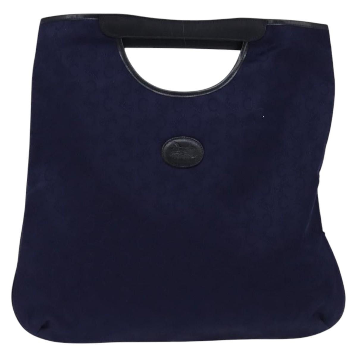 Celine CELINE C Sulky Hand Bag Canvas Navy Size ONE SIZE - 2 Thumbnail