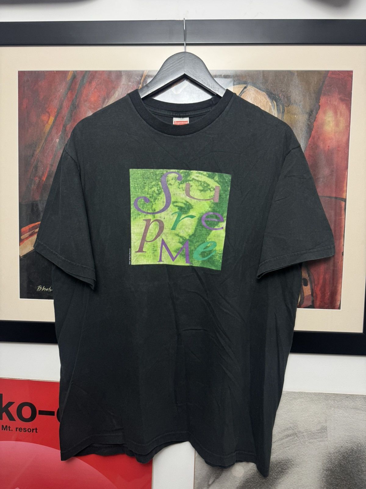 Supreme × Vintage FW2005 Supreme Quickie Tee Shirt Black Nesquik