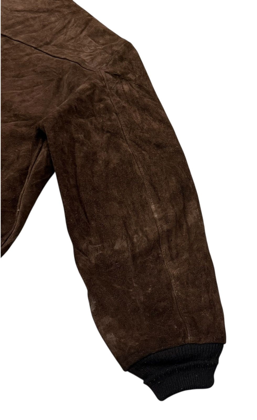 Schott Vintage Schott Bomber Made In USA Suede Leather Jacket Size US M / EU 48-50 / 2 - 16 Thumbnail
