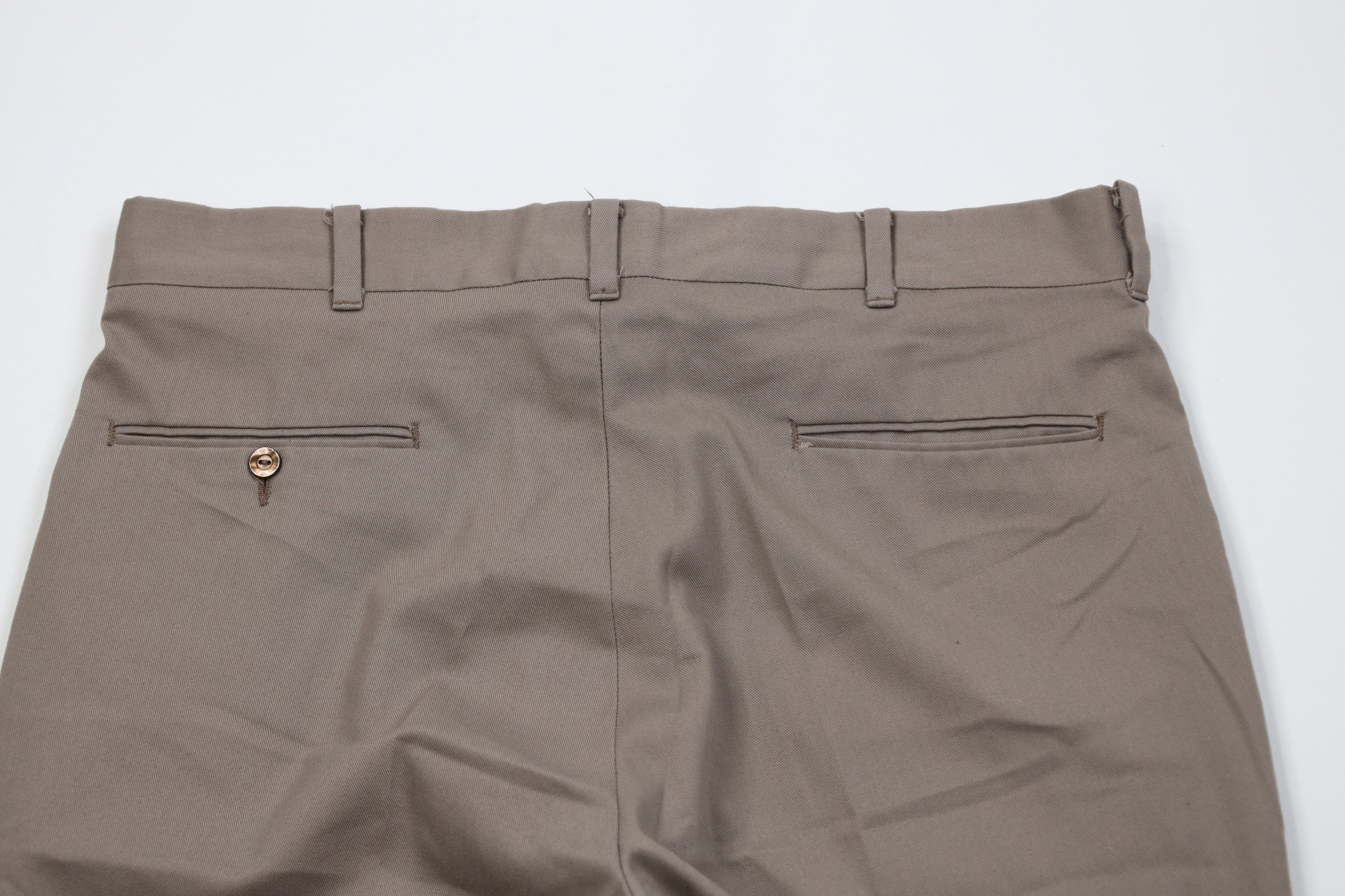 Vintage Vintage 70s Streetwear Blend Wide Leg Chino Pants USA Size US 34 / EU 50 - 10 Thumbnail