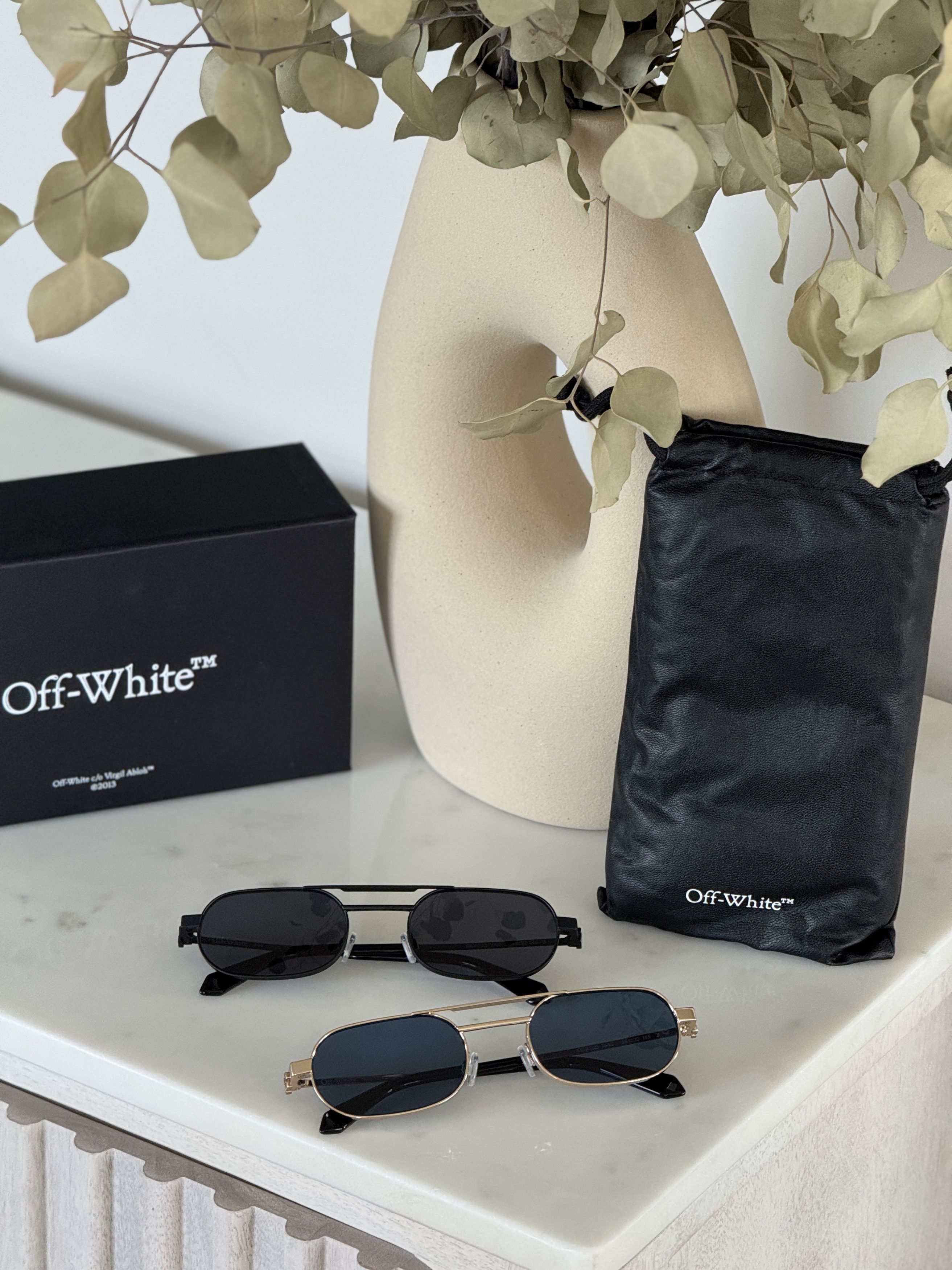 Off-White Off-White VAIDEN Men Sunglasses OERI123 7645 NEW AUTHENTIC Size ONE SIZE - 12 Thumbnail