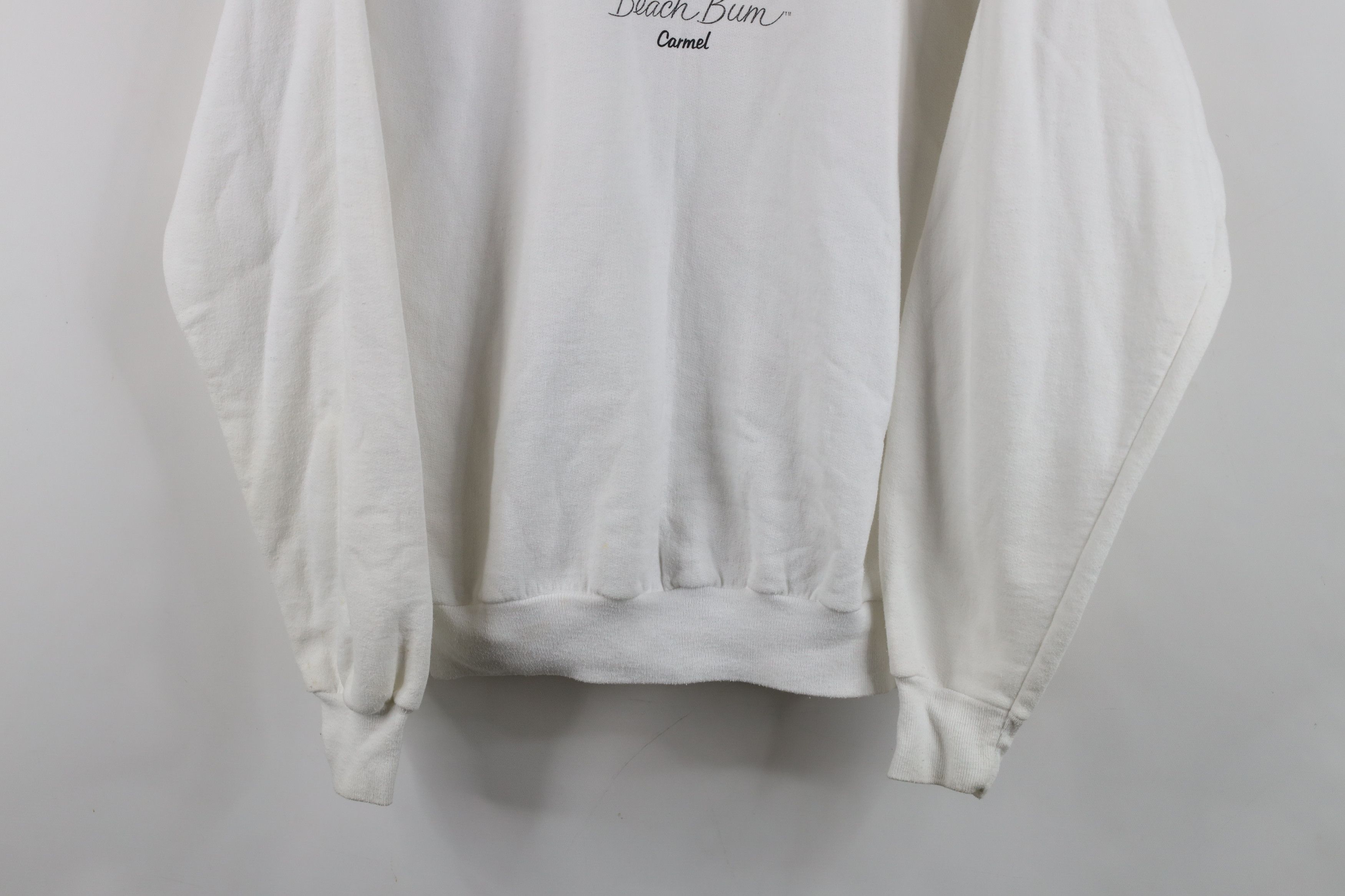 Vintage Vintage 90s Streetwear Beach Bum Puppy Dog Sweatshirt Size L / US 10 / IT 46 - 3 Thumbnail