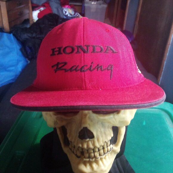 Fox Racing Fox x Honda Racing Fitted Hat Cap Wool Size ONE SIZE - 1 Thumbnail