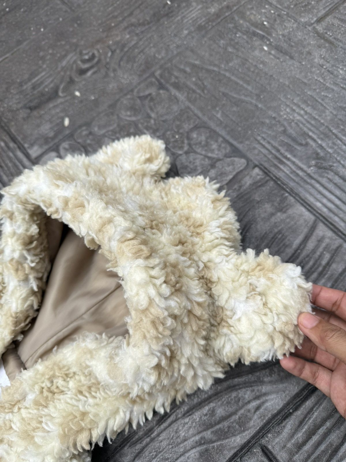 Issey Miyake GRAIL💥Ne-net by ISSEY MIYAKE Bear/Bambi Fur Ear Hoodie Vest Size US S / EU 44-46 / 1 - 4 Thumbnail