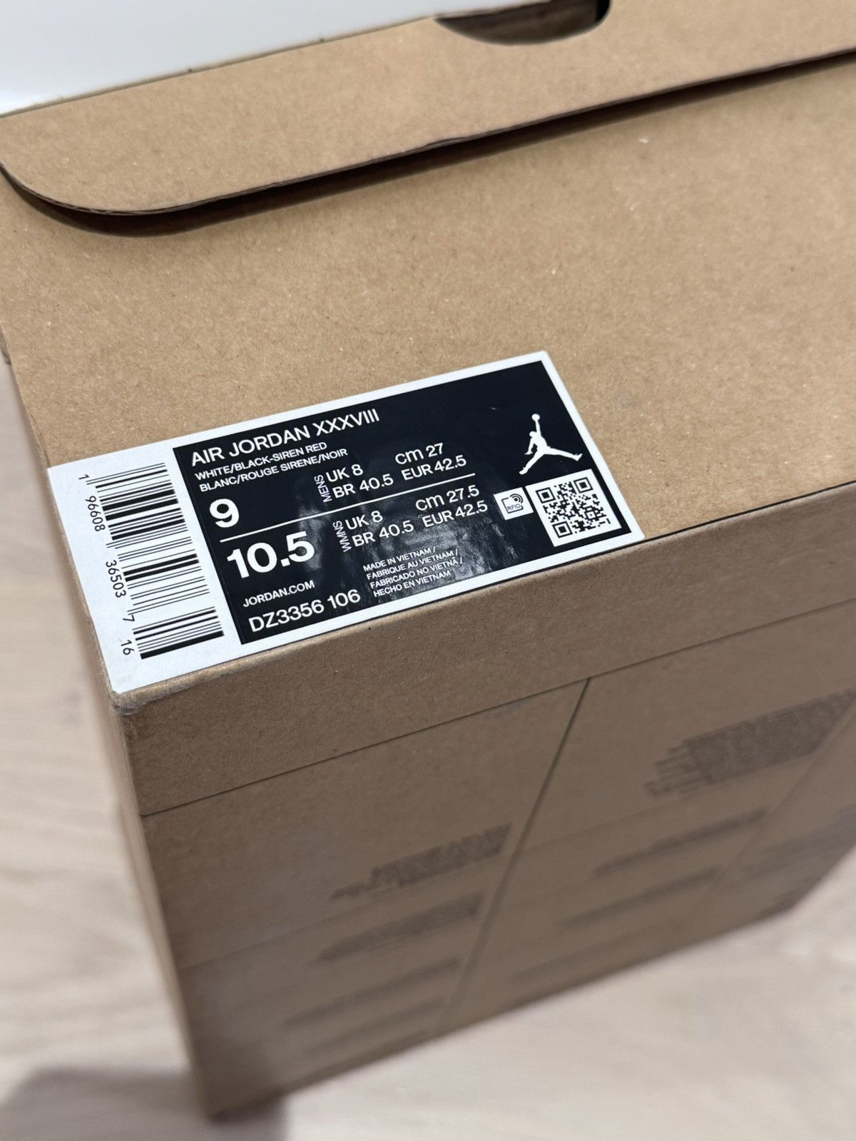 Jordan Brand Jordan 38 Fundamentals Clear Sole Sz 9 Size US 9 / EU 42 - 12 Thumbnail
