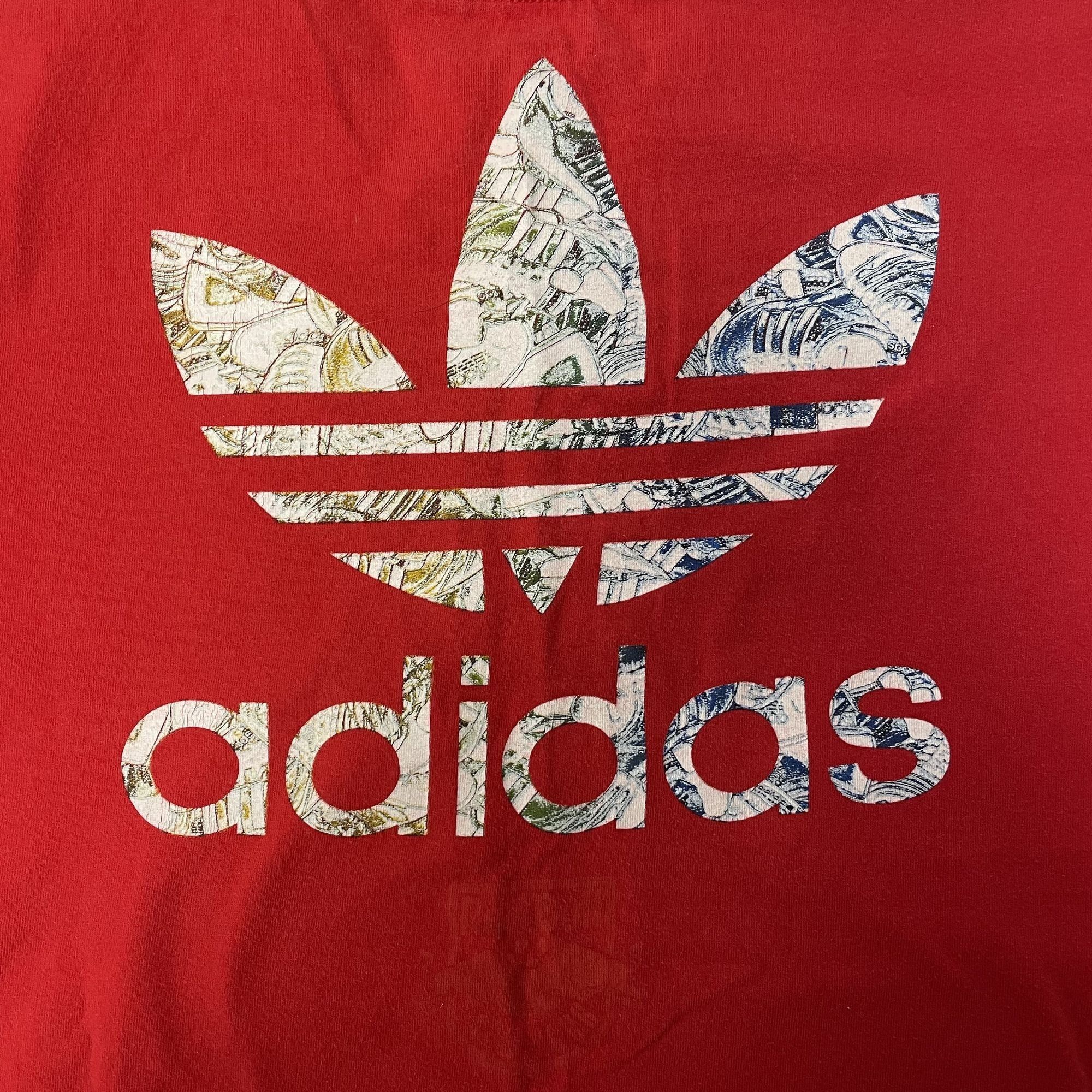 Adidas Vtg Y2K Adidas RED BULL New York Front Back LOGO T Shirt Size US M / EU 48-50 / 2 - 5 Thumbnail