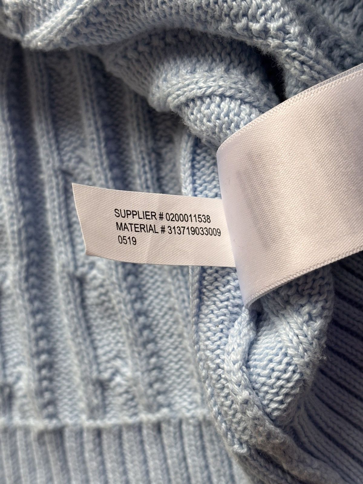 Polo Ralph Lauren Light blue Polo Raulph Lauren knitted sweater Size XXS / US 00 / IT 34 - 5 Thumbnail