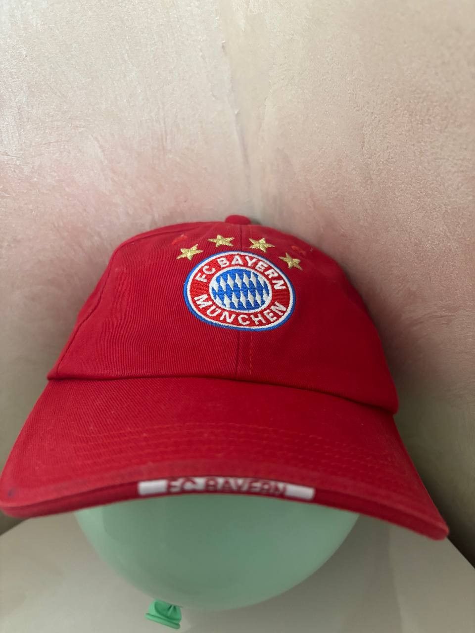 Vintage FC Bayern Munich Men'sbaseball cap Munich Football Red 2013 Size ONE SIZE - 9 Thumbnail