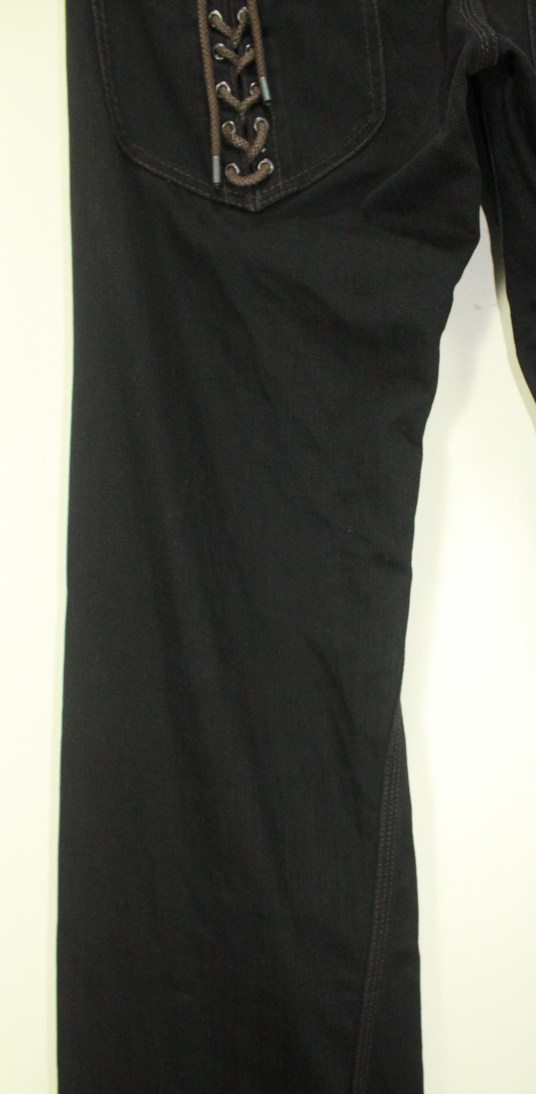 Japanese Brand Lace Up Pockets HIDEWAY Nicole Spiral Inseam Size US 32 / EU 48 - 13 Thumbnail