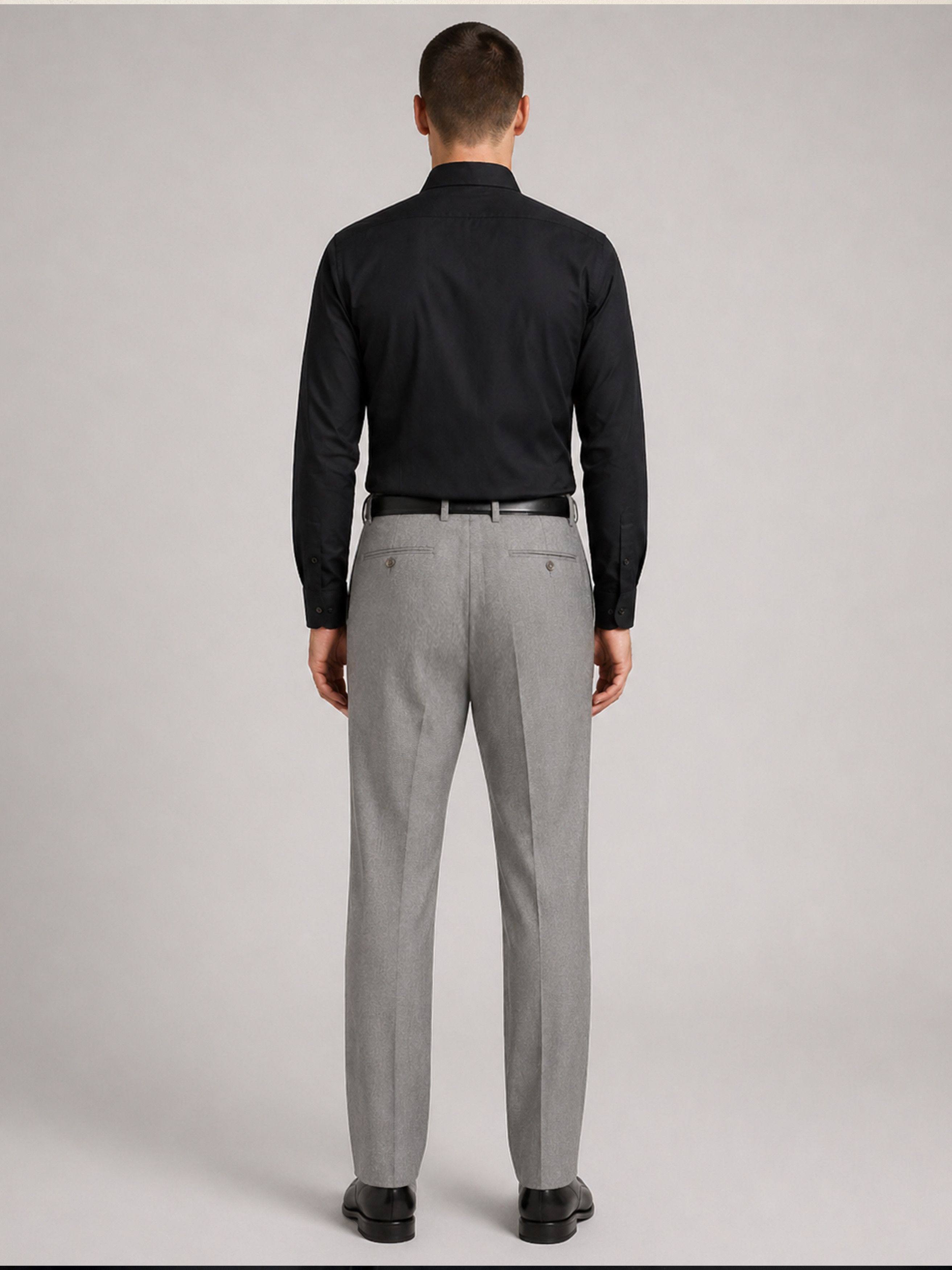 Giorgio Armani Borgo 21 Tailored Grey Trousers Size US 32 / EU 48 - 10 Thumbnail