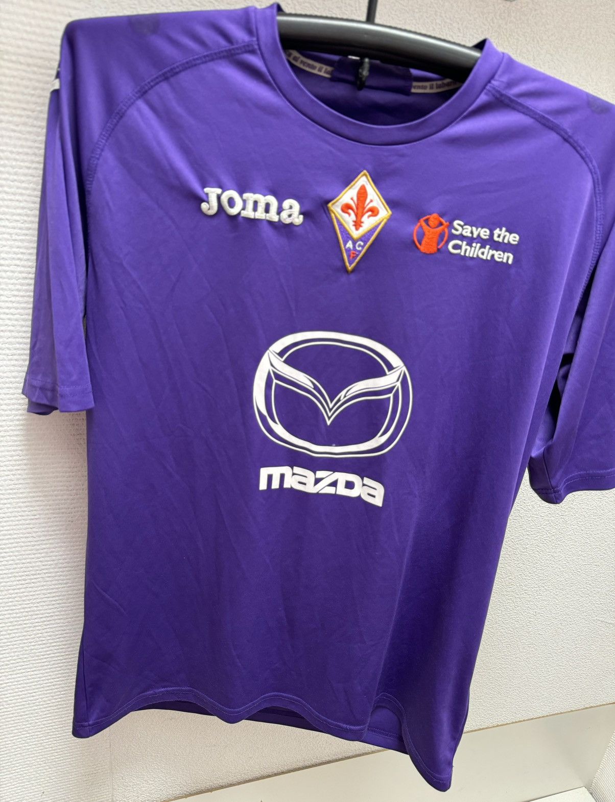 Joma Fiorentina Joma mazda purple soccer jersey Xl sz ( rossi ) Size US XL / EU 56 / 4 - 4 Thumbnail