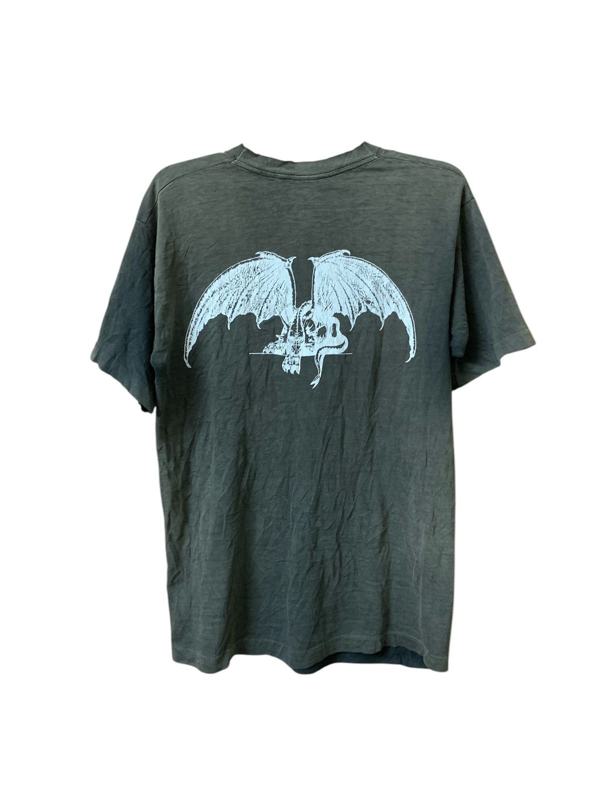 Vintage Distress dragon skateboard vintage shirt Size US M / EU 48-50 / 2 - 2 Thumbnail