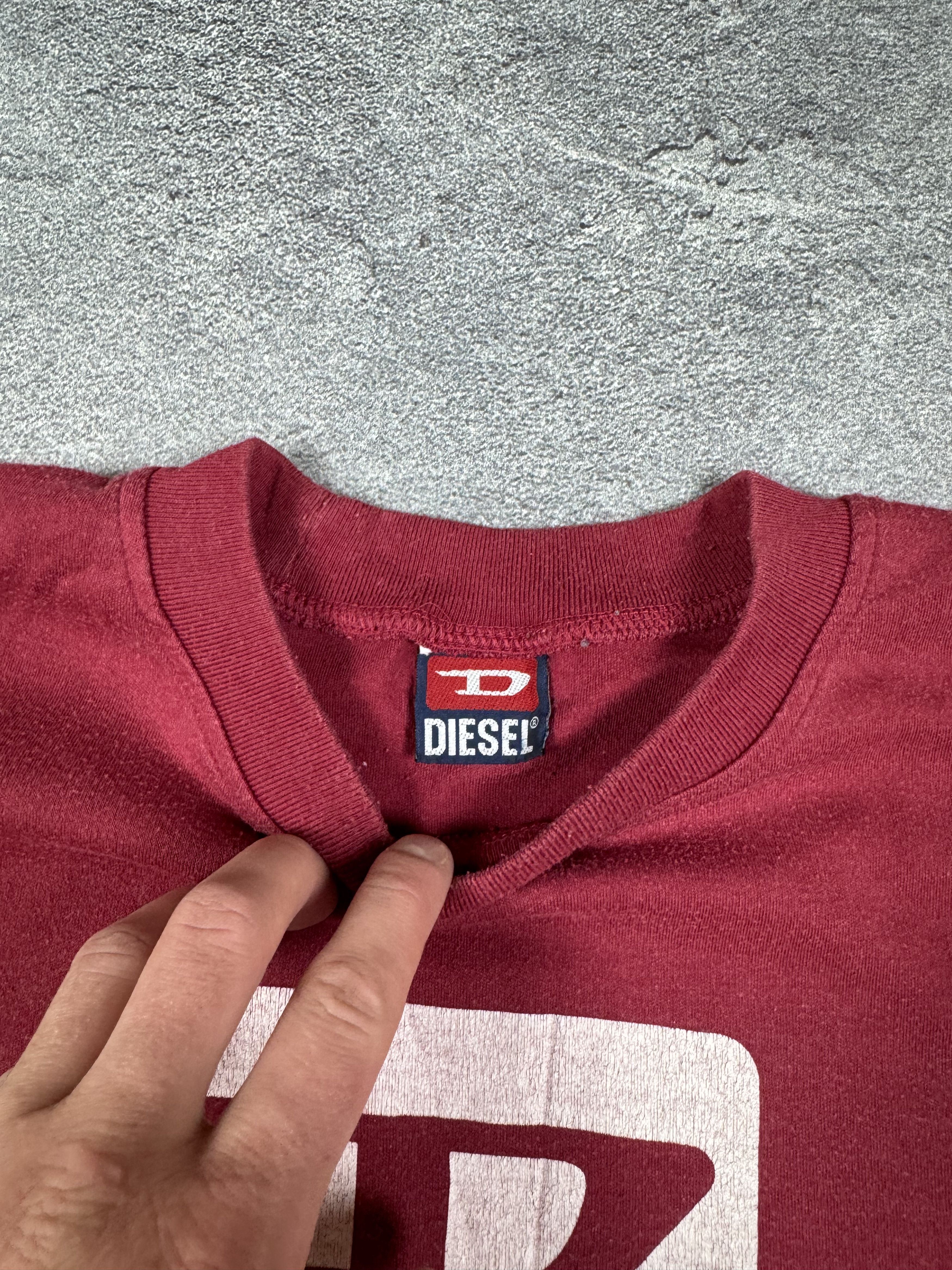 Diesel Diesel VTG Graphic Printed Logo T-Shirt Tee Retro Size XL Size US XL / EU 56 / 4 - 5 Thumbnail