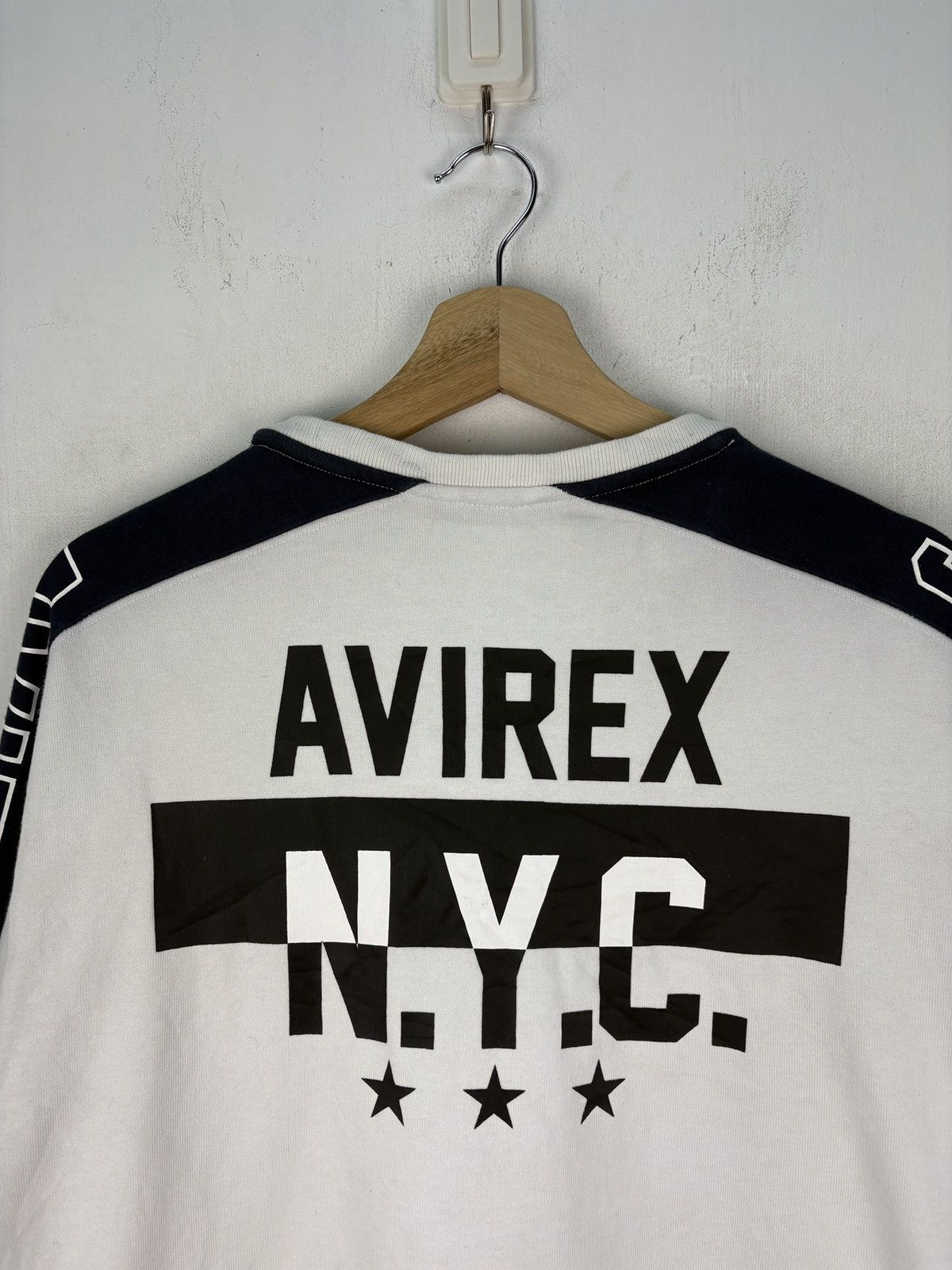 Avirex Avirex Big Logo Spell Out Crewneck Sweatshirt Size US L / EU 52-54 / 3 - 12 Thumbnail