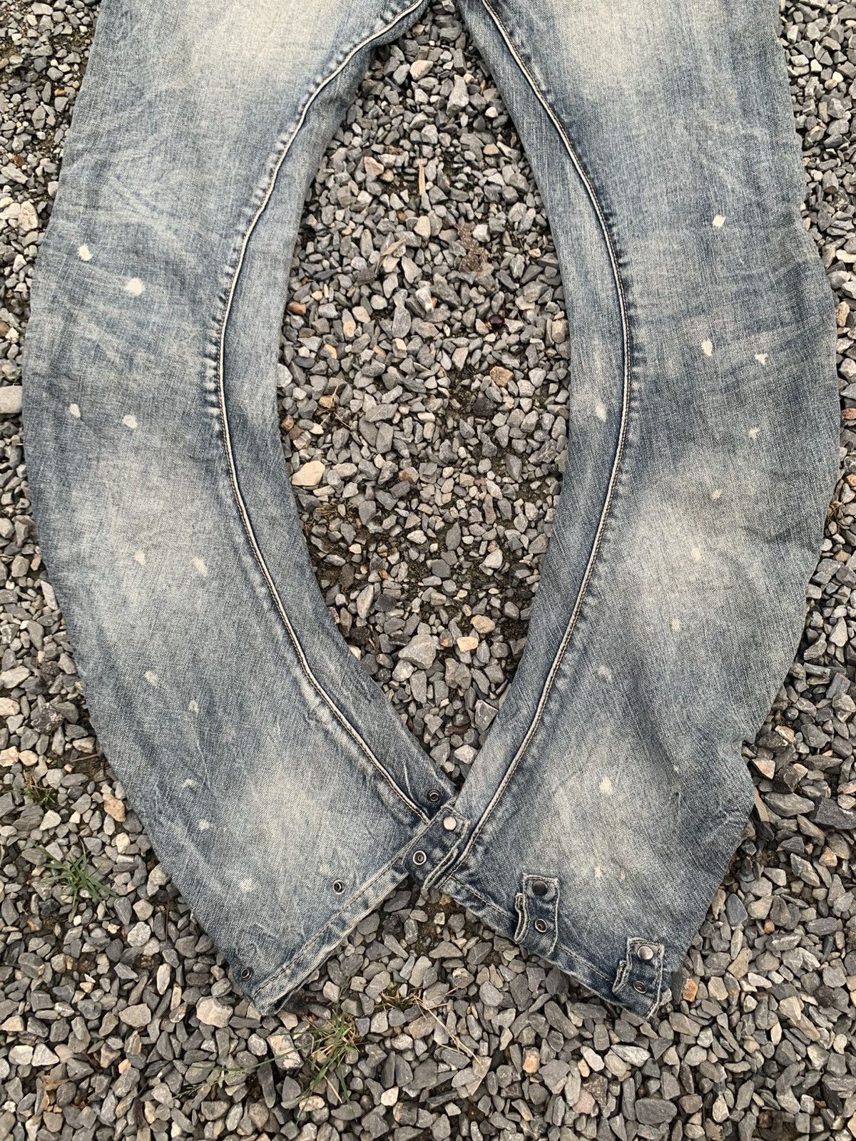 PPFM PPFM BANANA CURVE CUT BANANA JAPANESE PUNK RUSTY DENIM Size US 32 / EU 48 - 8 Thumbnail
