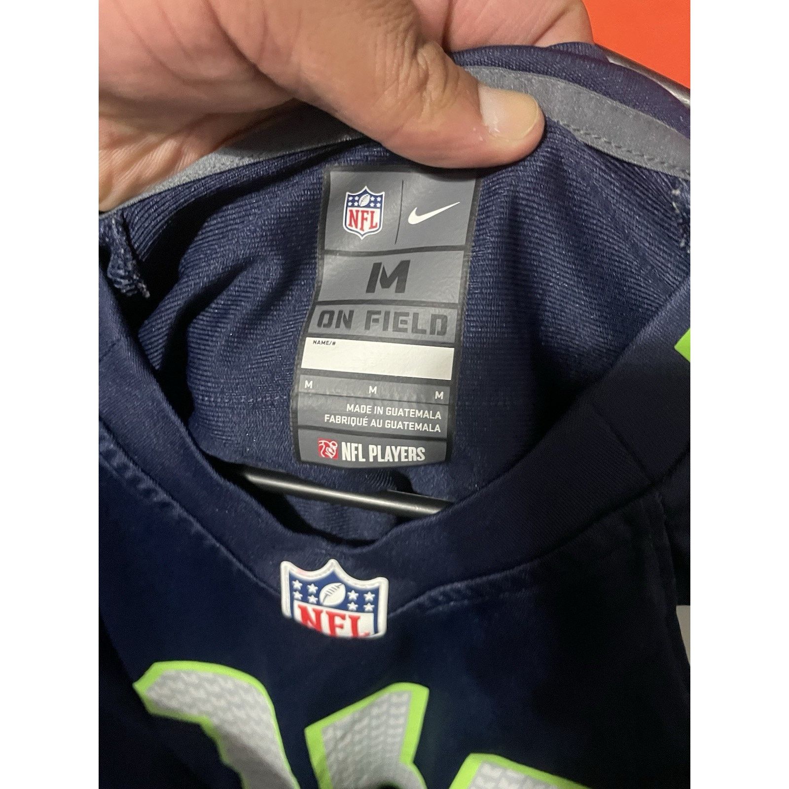 Nike Size Medium-Nike DK Metcalf Seattle Seahawks On Field Jersey Size US M / EU 48-50 / 2 - 3 Thumbnail