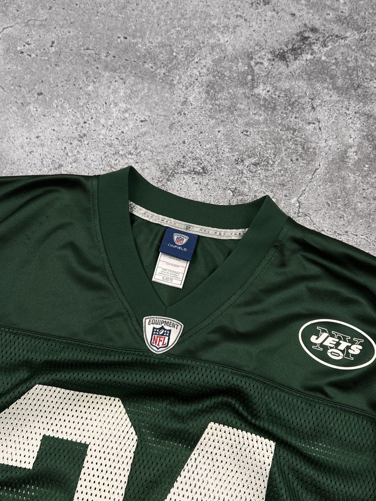 NFL Reebok On Field New York Jets NFL Darrelle Revis #24 Jersey Size US XL / EU 56 / 4 - 2 Thumbnail