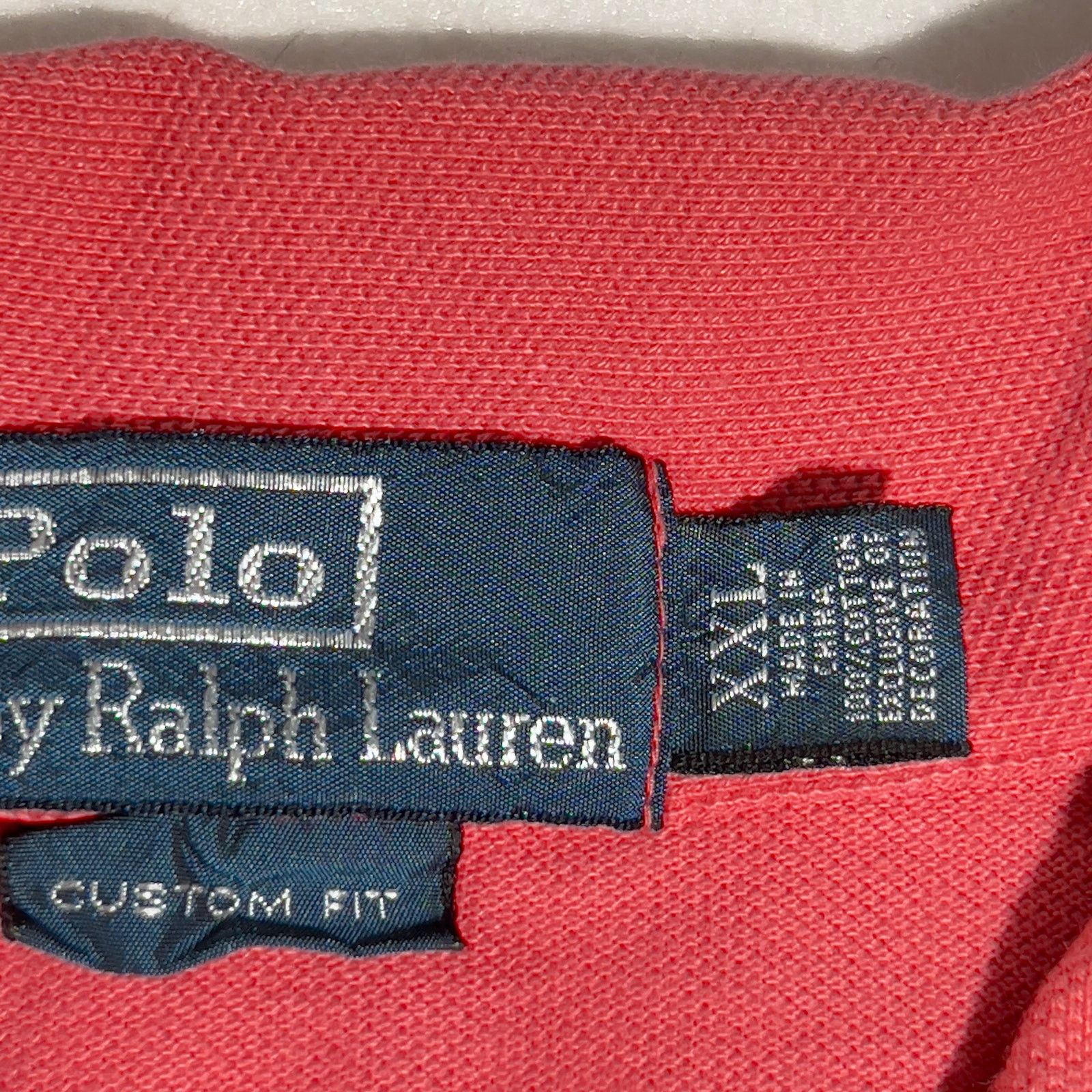 Polo Ralph Lauren Polo by Ralph Lauren Custom Fit Polo Blue Pony XXL Pink Size US XXL / EU 58 / 5 - 2 Thumbnail