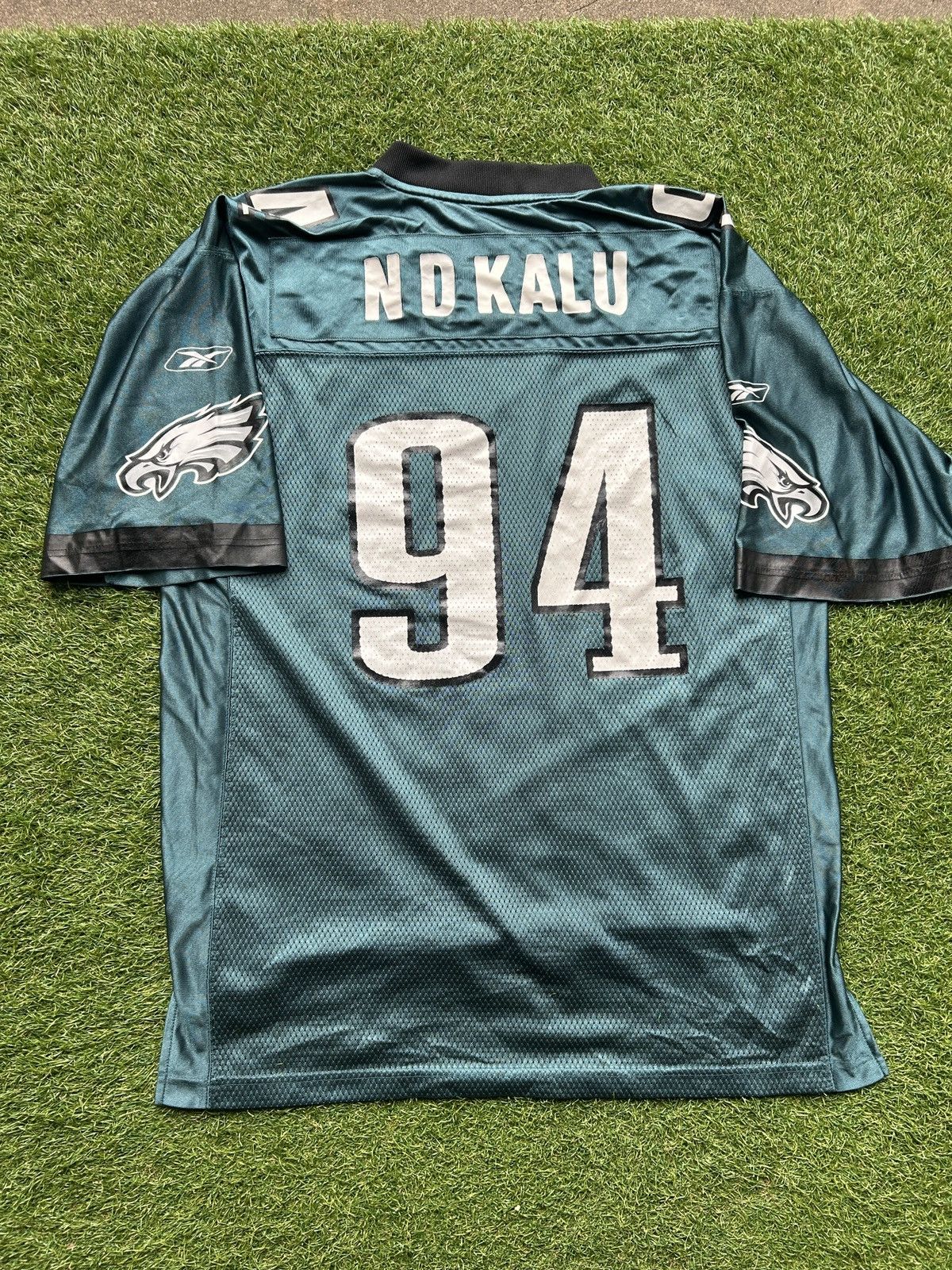 Reebok Vintage Reebok NFL Equipment Philadelphia Eagles Jersey Size US L / EU 52-54 / 3 - 4 Thumbnail