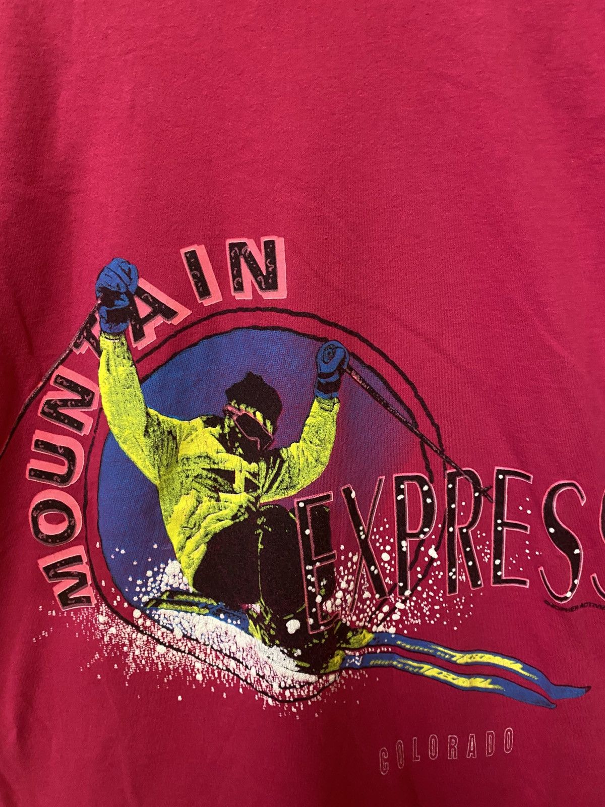 Vintage Jerzees Mountain Express T-Shirt Size US M / EU 48-50 / 2 - 3 Thumbnail