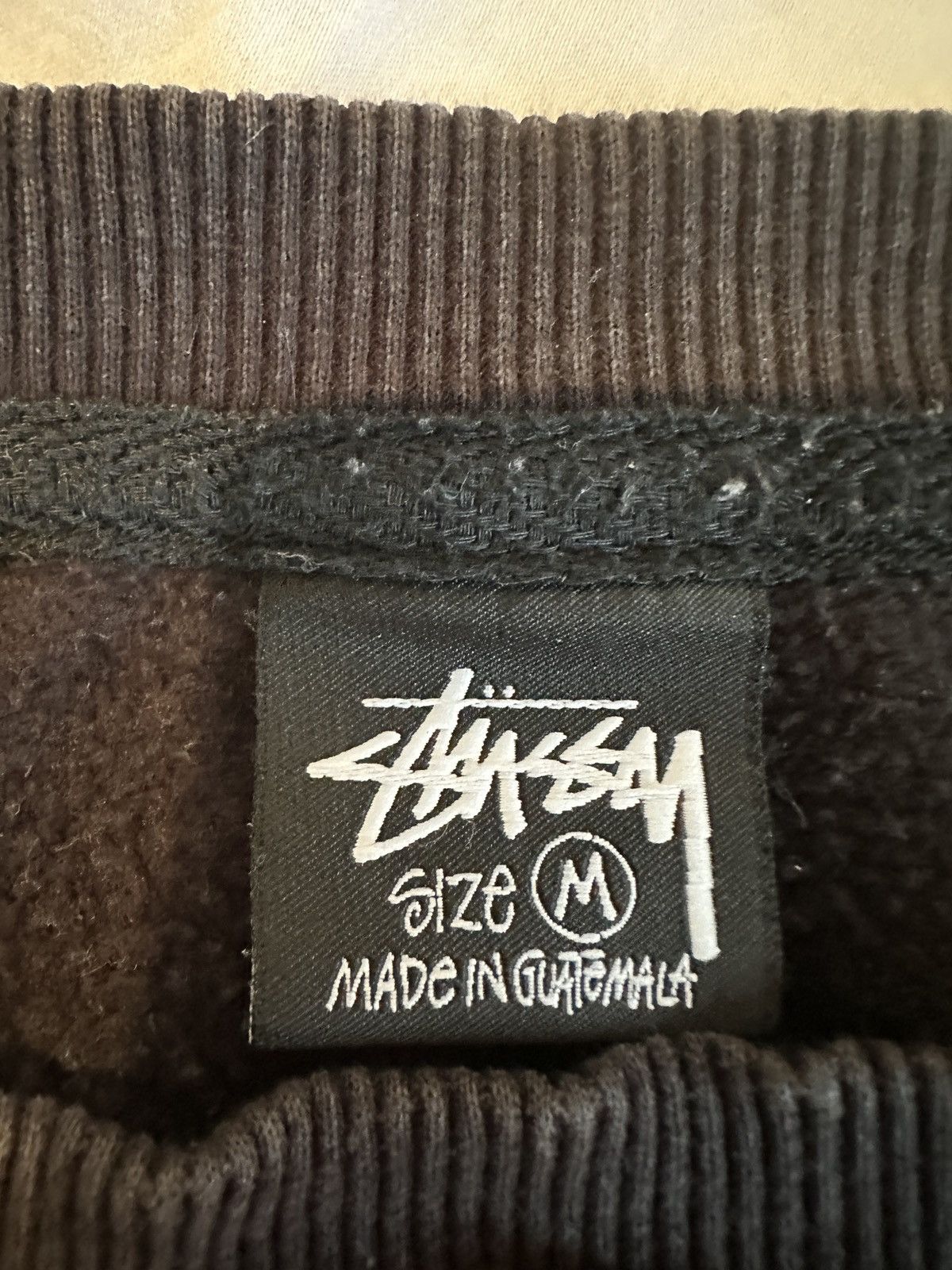 Stussy Classic stussy crew neck Size US M / EU 48-50 / 2 - 3 Thumbnail