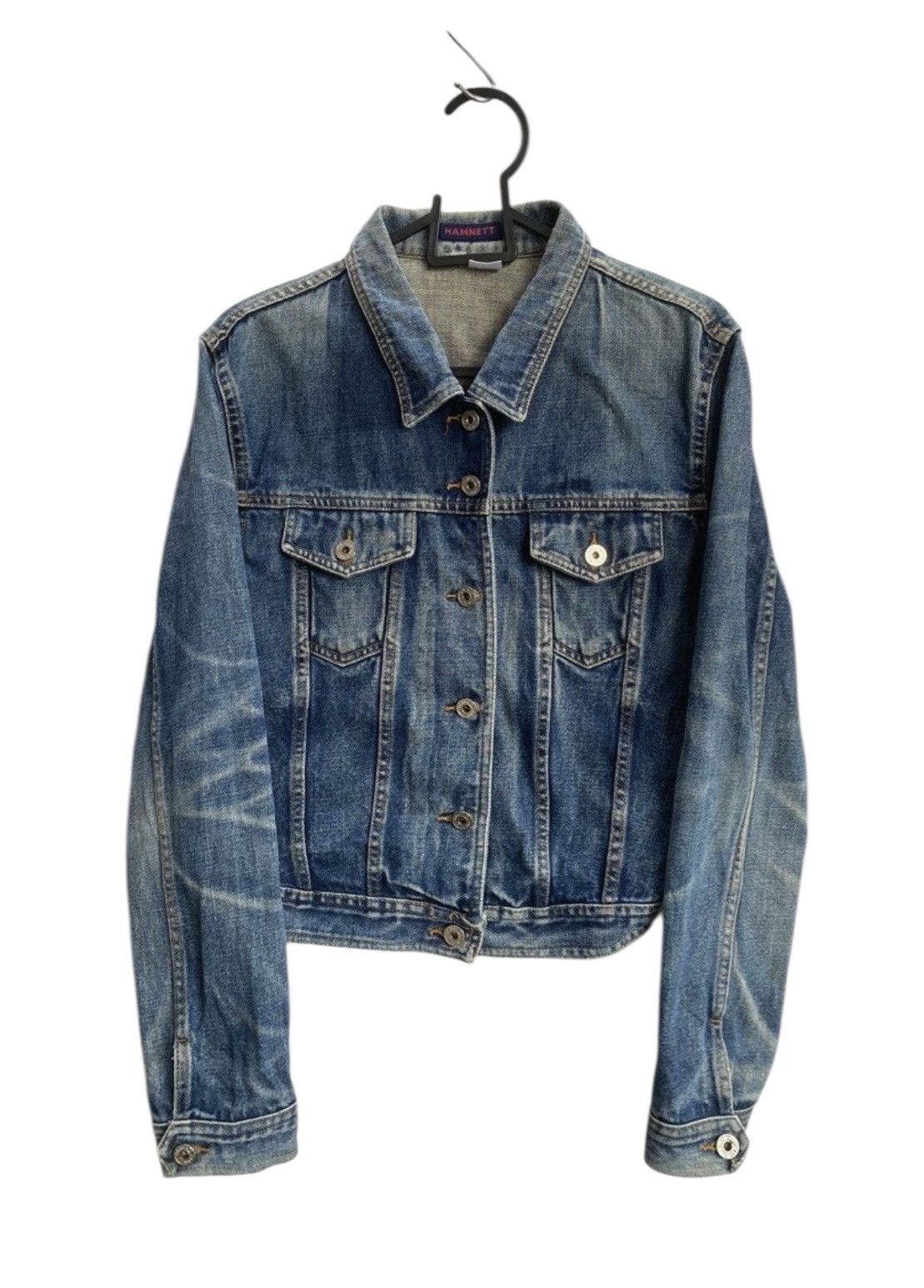 Katharine Hamnett London 80s Katharine Hamnett Denim Bomber Jacket