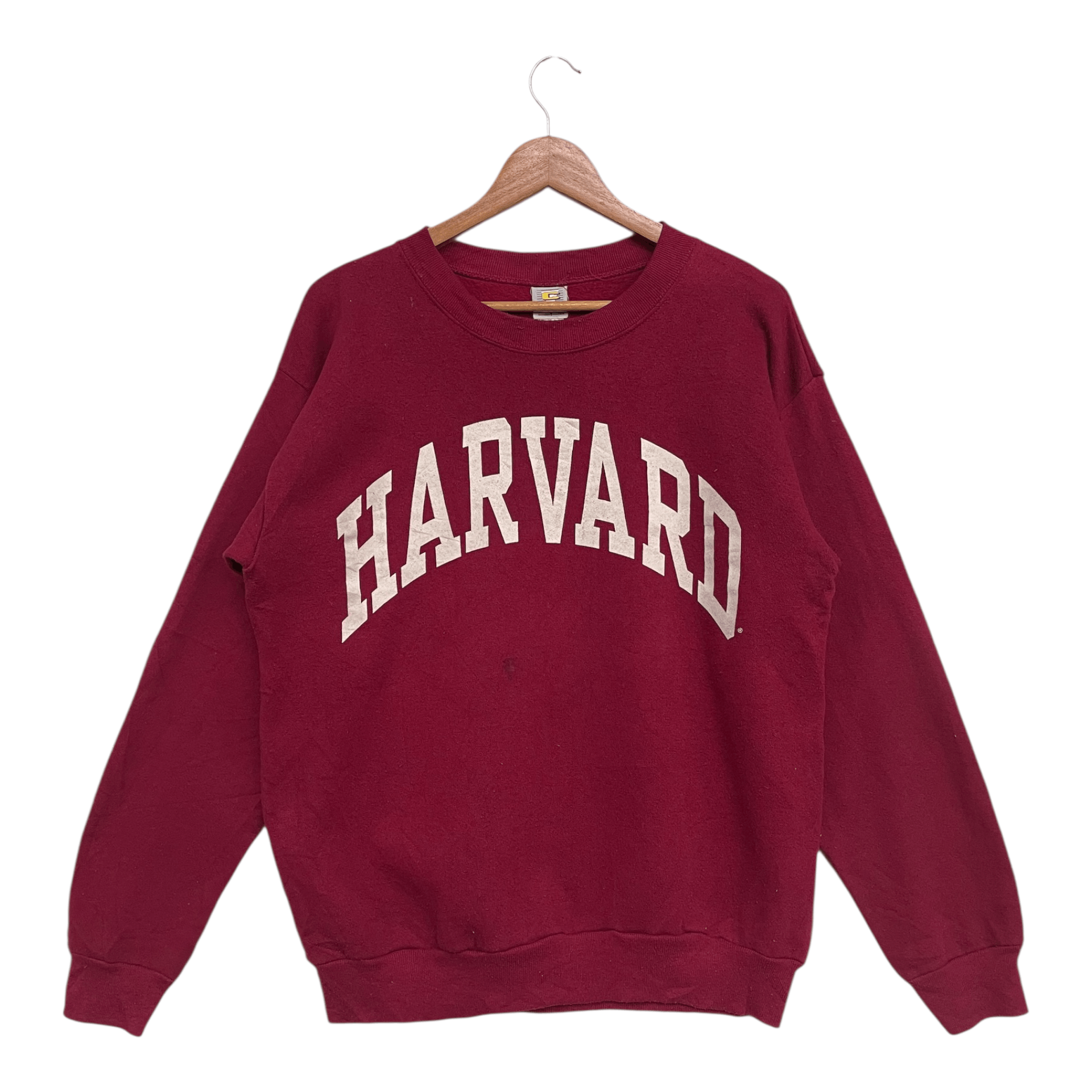 Vintage Vintage Harvard University Spell Out Logo Sweatshirt Size US L / EU 52-54 / 3 - 1 Thumbnail