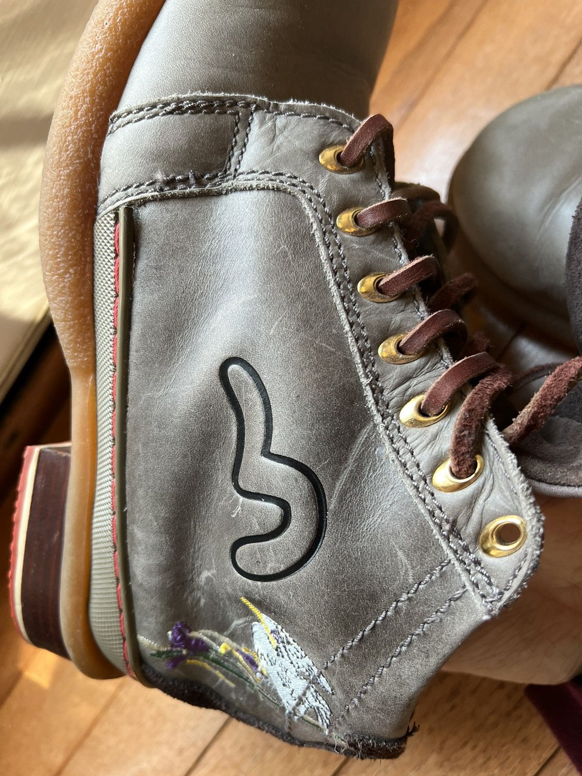 Evisu × Vintage Evisu Boots Vintage Late 90s Size US 9 / EU 42 - 3 Thumbnail