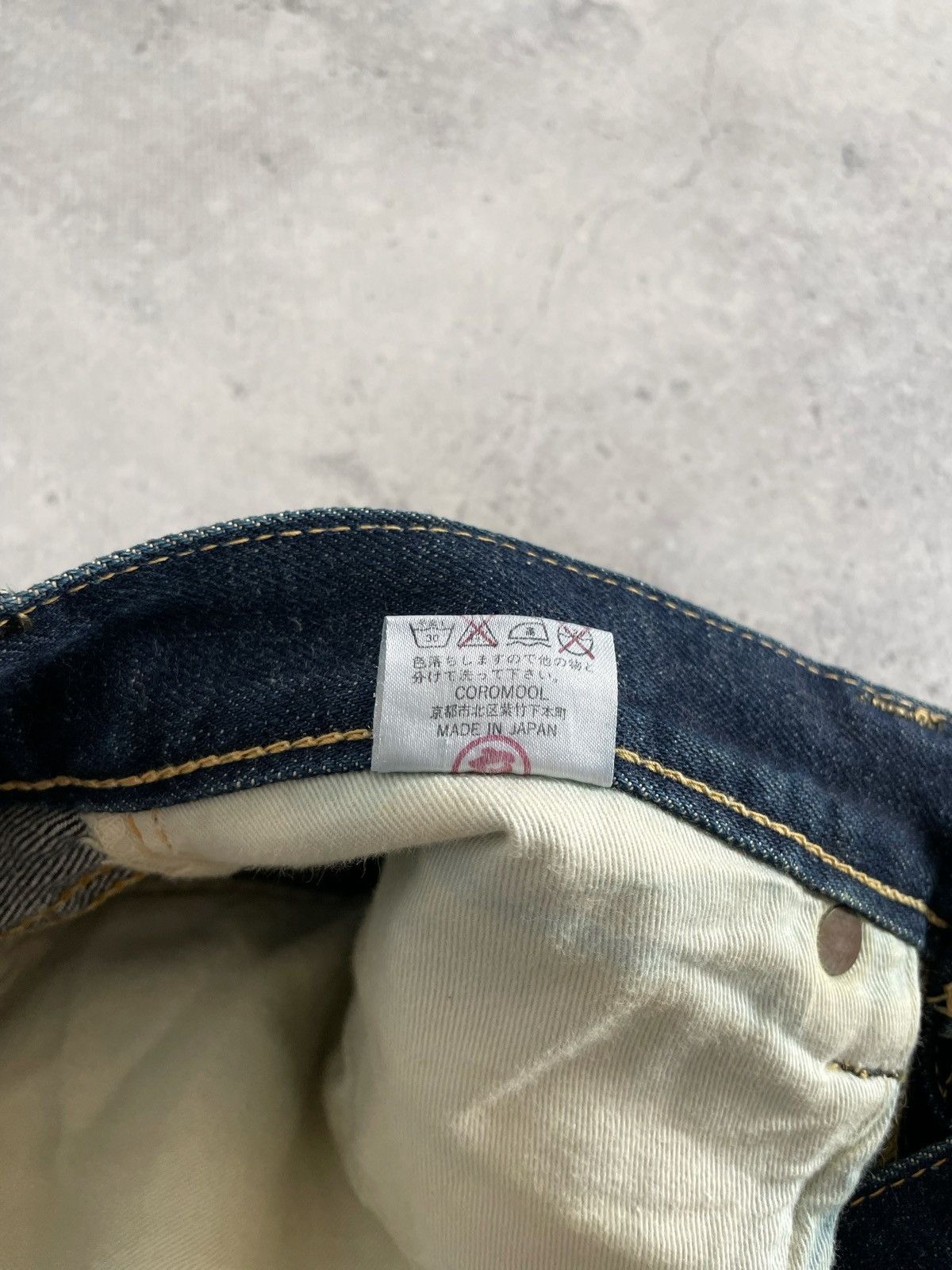 Japanese Brand International World Jeans Printed Peacock Made In Japan Size US 30 / EU 46 - 7 Thumbnail