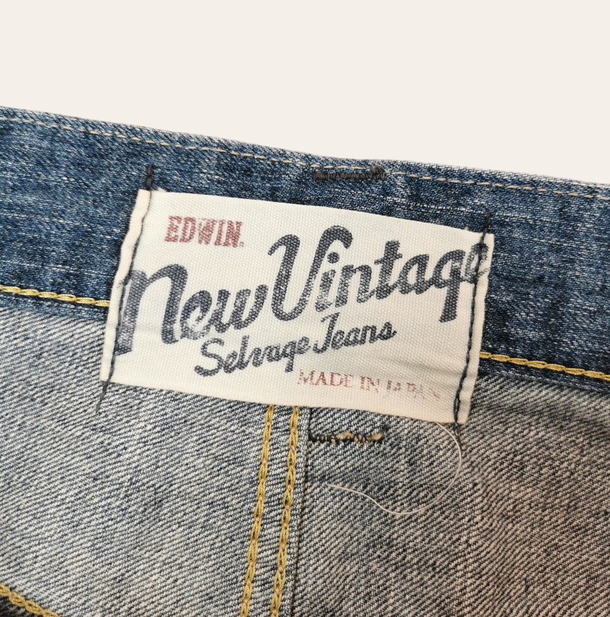 Edwin Vintage New Edwin 505v Selvedge Baggy Jeans Size US 35 - 9 Thumbnail