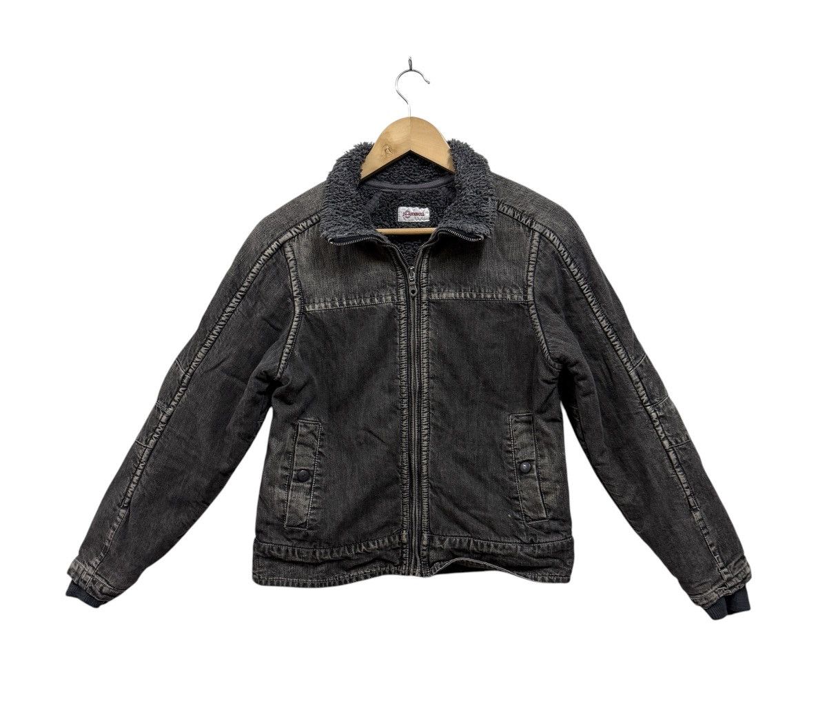 Johnbull Johnbull Sherpa Denim Jacket Japanese Brand Size US S / EU 44-46 / 1 - 1 Thumbnail