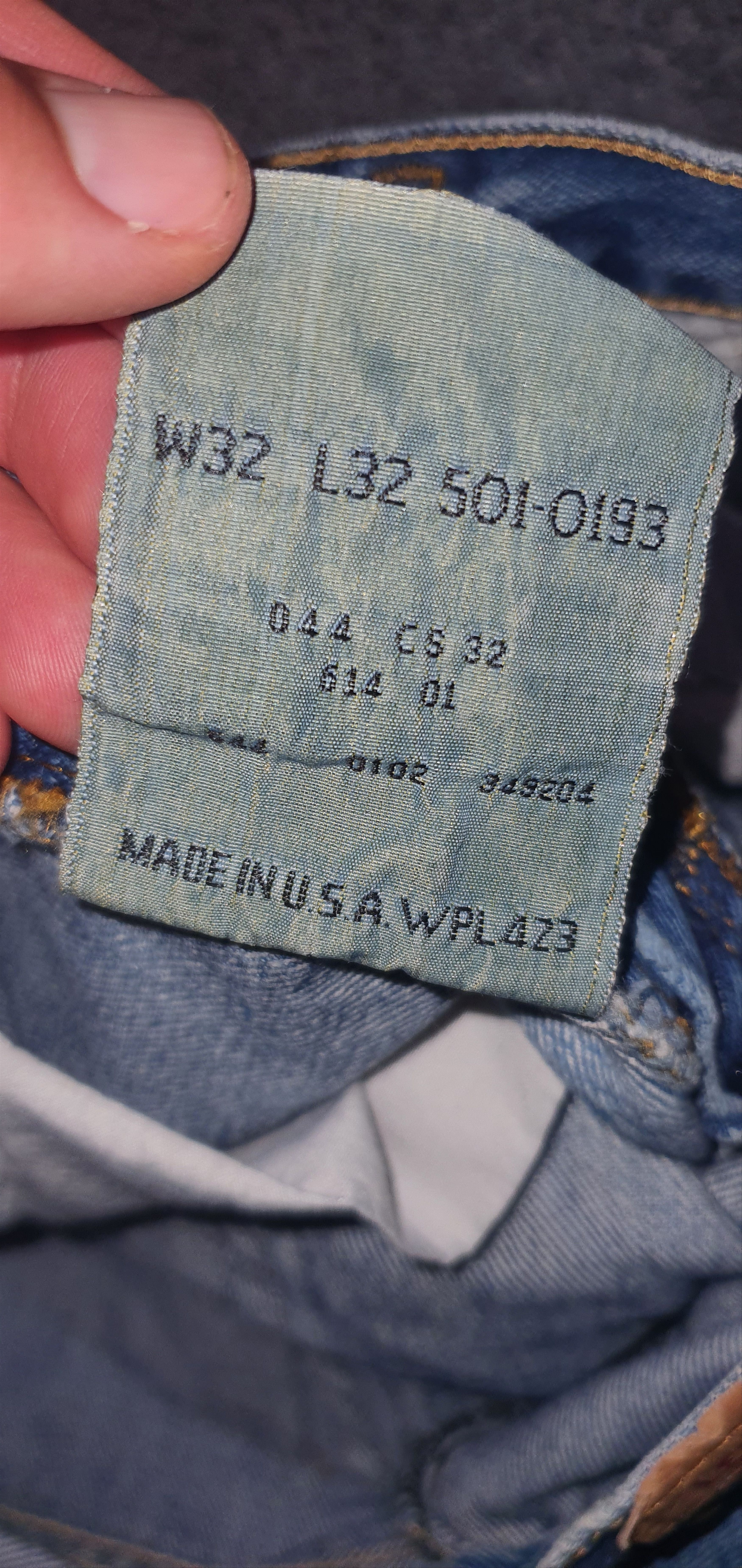 Other Vintage levi'd jeans denim made in usa Size US 32 / EU 48 - 3 Thumbnail