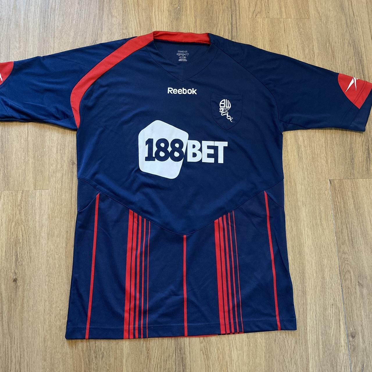 Reebok 2010-11 *11 Gardner Bolton Reebok Shirt Championship Size US XL / EU 56 / 4 - 2 Thumbnail