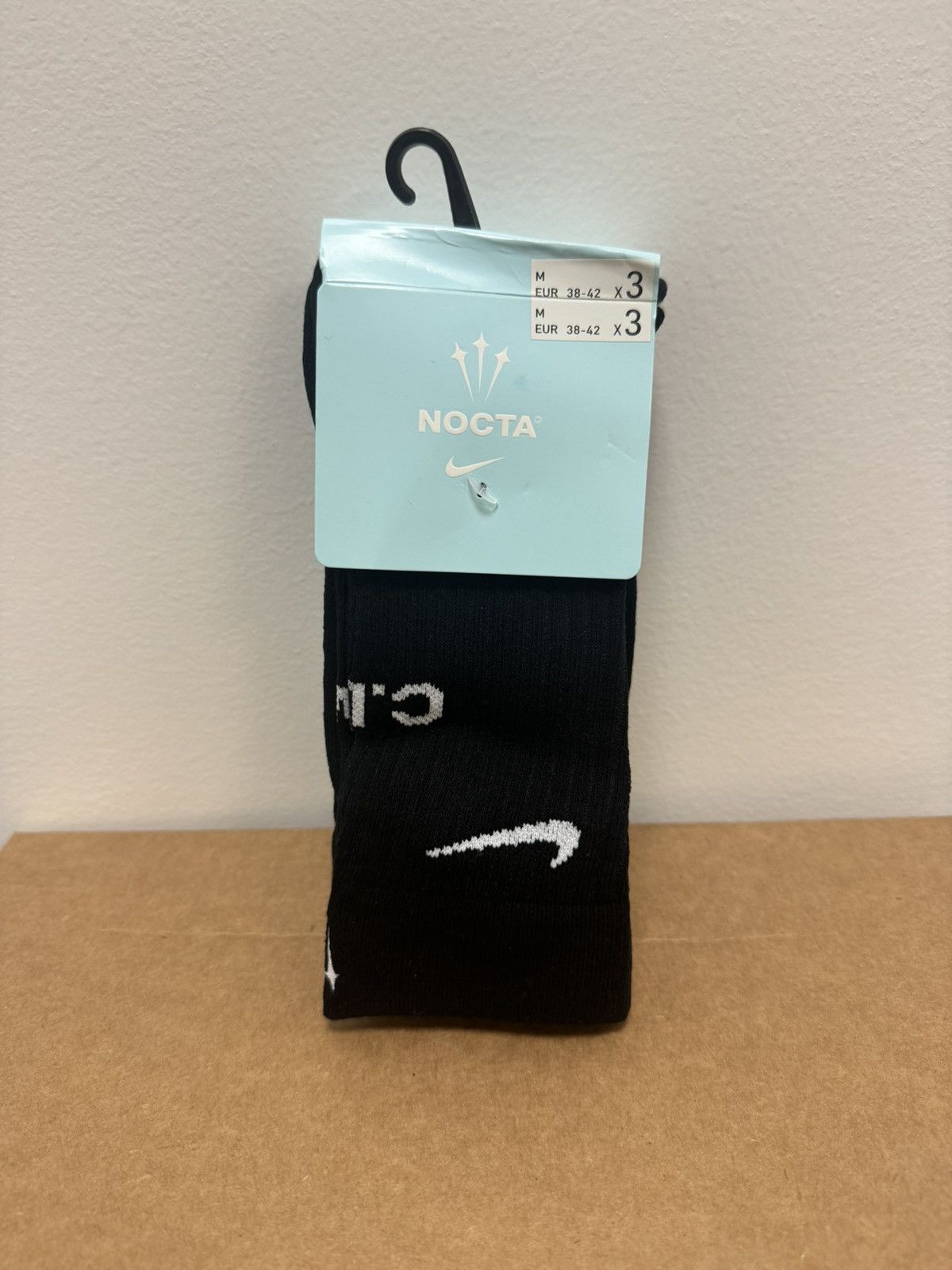 Nike Black Nike nocta socks 3 pack Size ONE SIZE - 4 Thumbnail