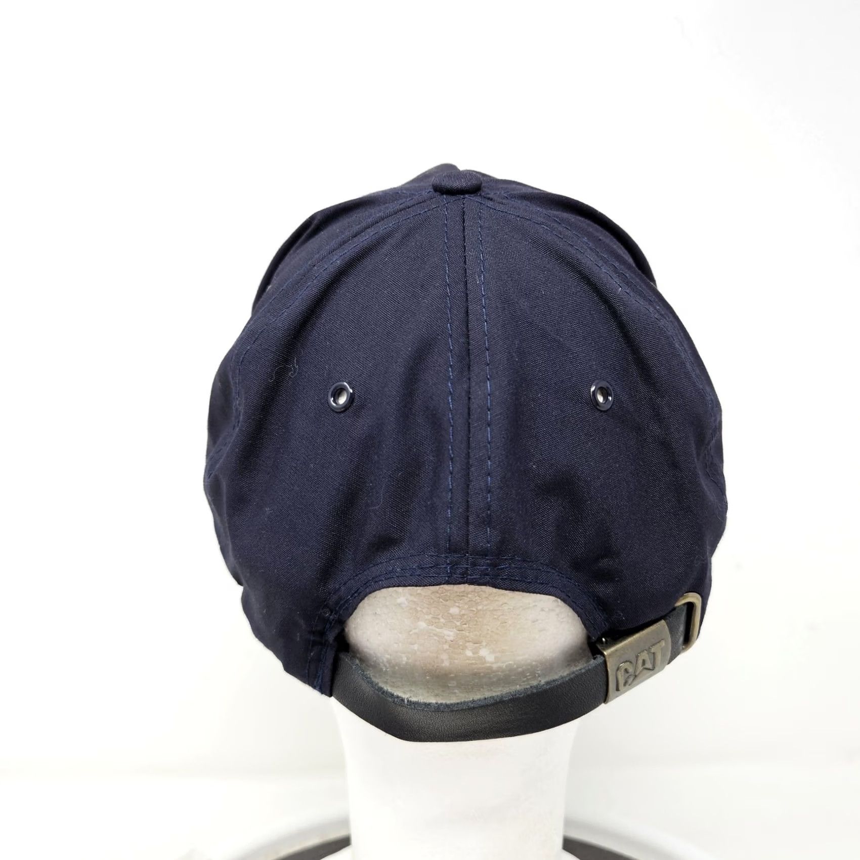 Vintage Caterpillar Hat Cap Navy Blue VIP Embroidered Gold Leaf Rope Mens Strap Back Size ONE SIZE - 4 Thumbnail