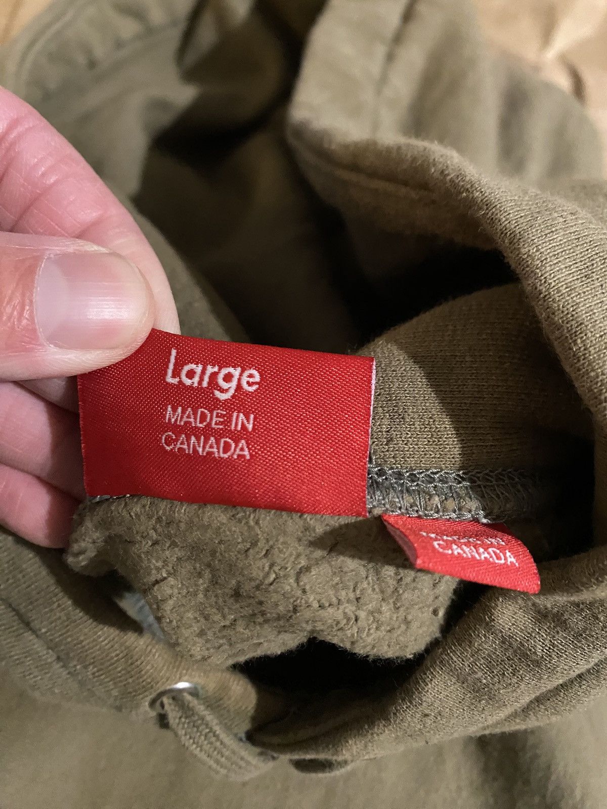 Supreme Supreme Olive Mini Small Box Logo Hoodie Size US L / EU 52-54 / 3 - 4 Thumbnail